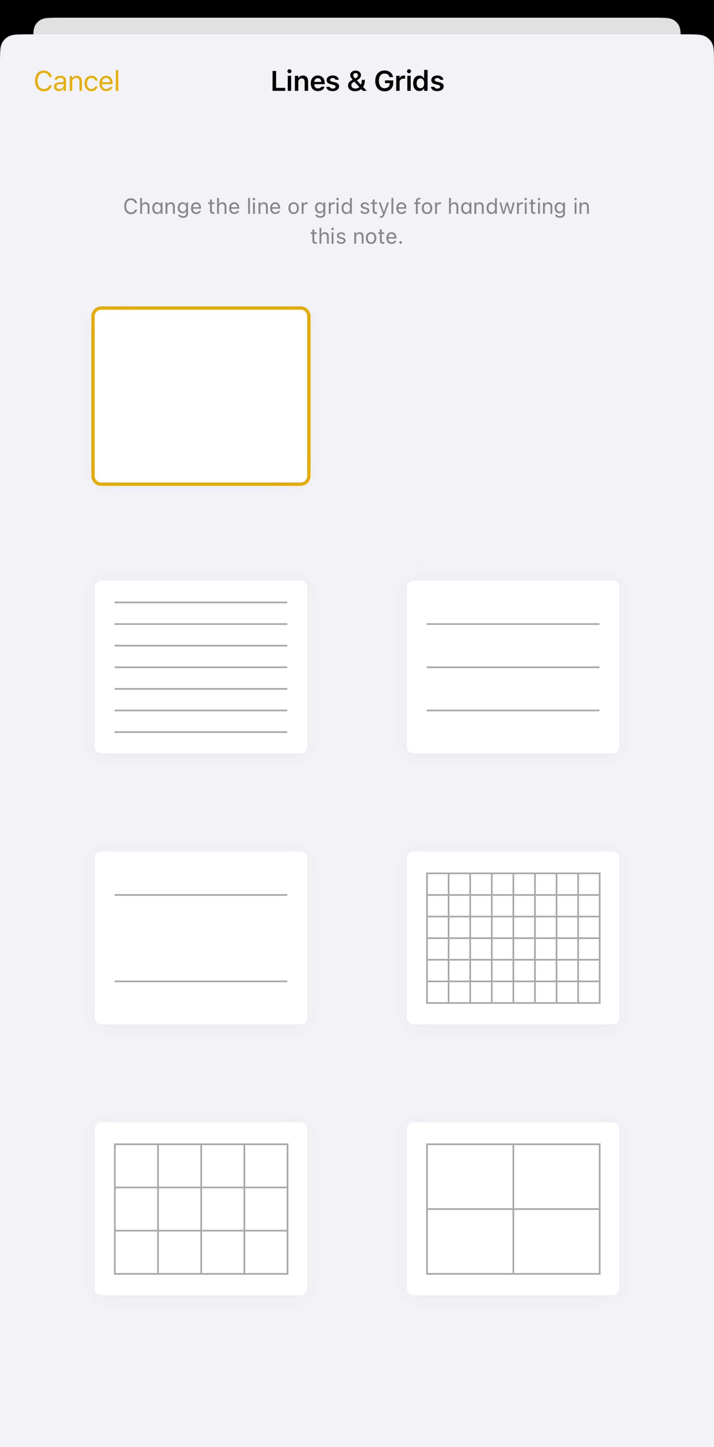 Page showing same lines and grids.