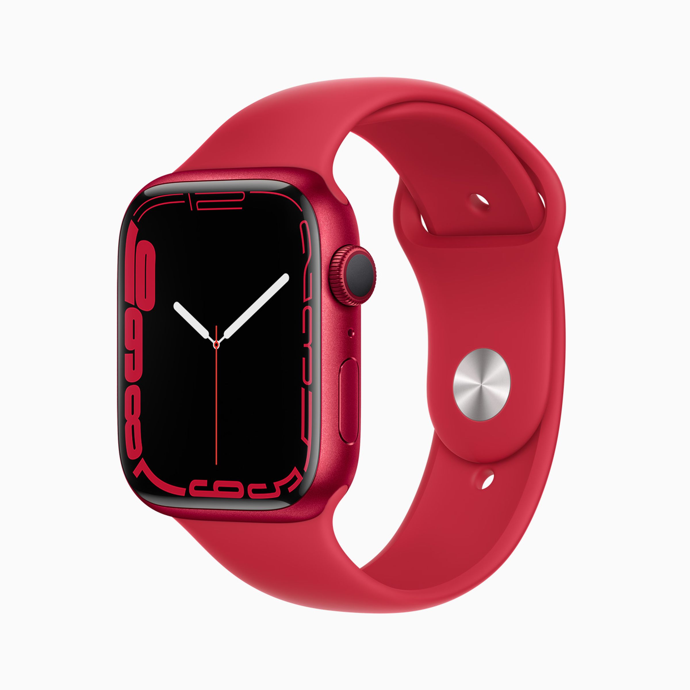 Apple’s new Contour watchface for the Watch Series 7.