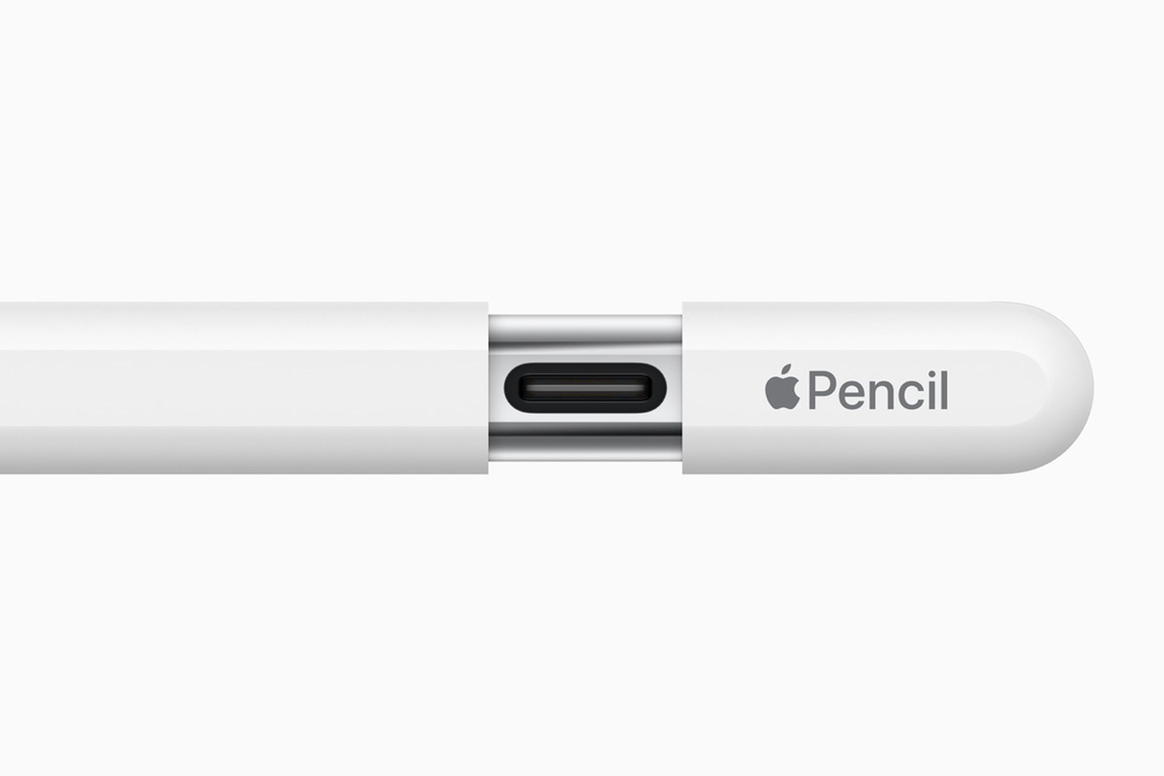 An image of Apple’s new Apple Pencil with USB-C.