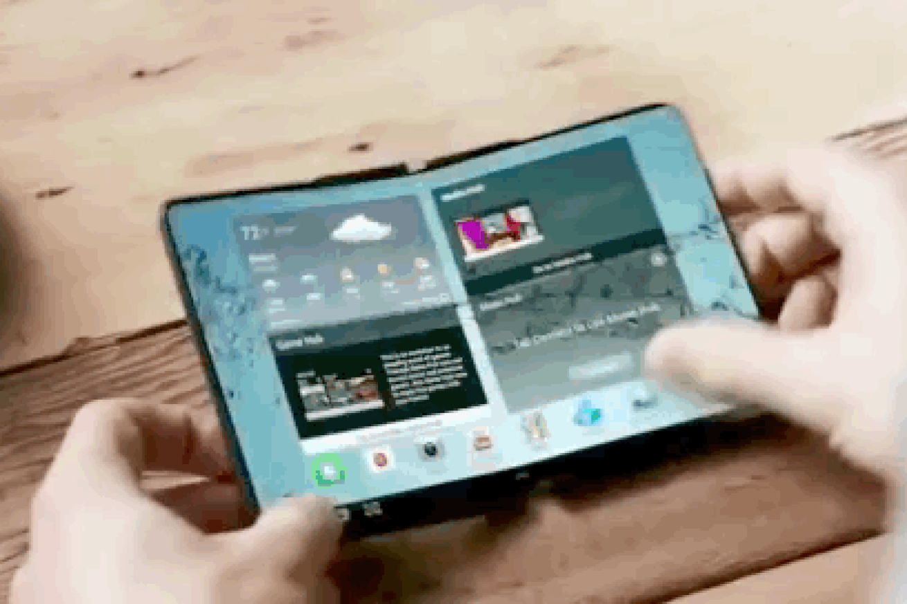 Samsung’s foldable concept