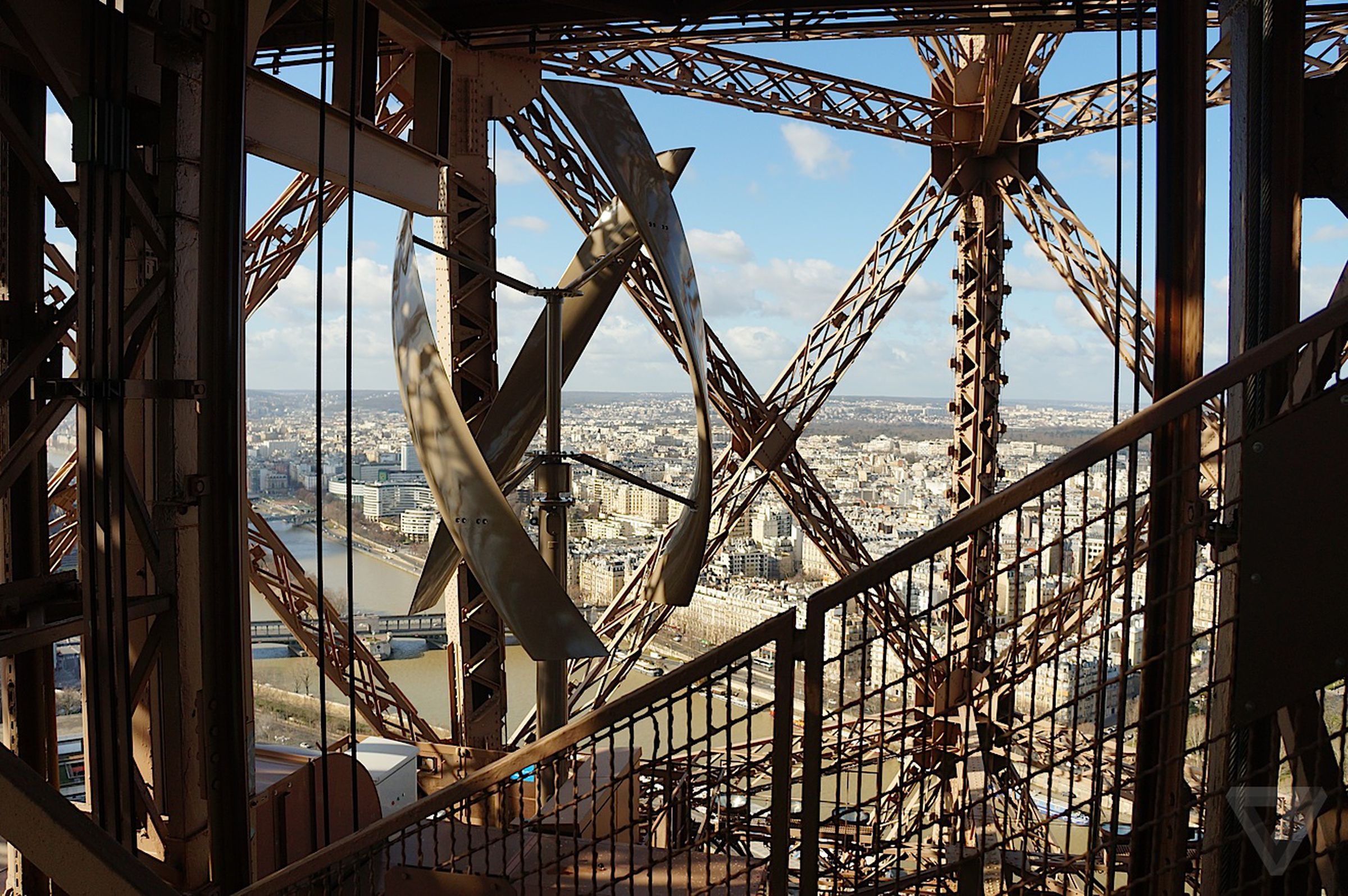 Eiffel Tower wind turbines