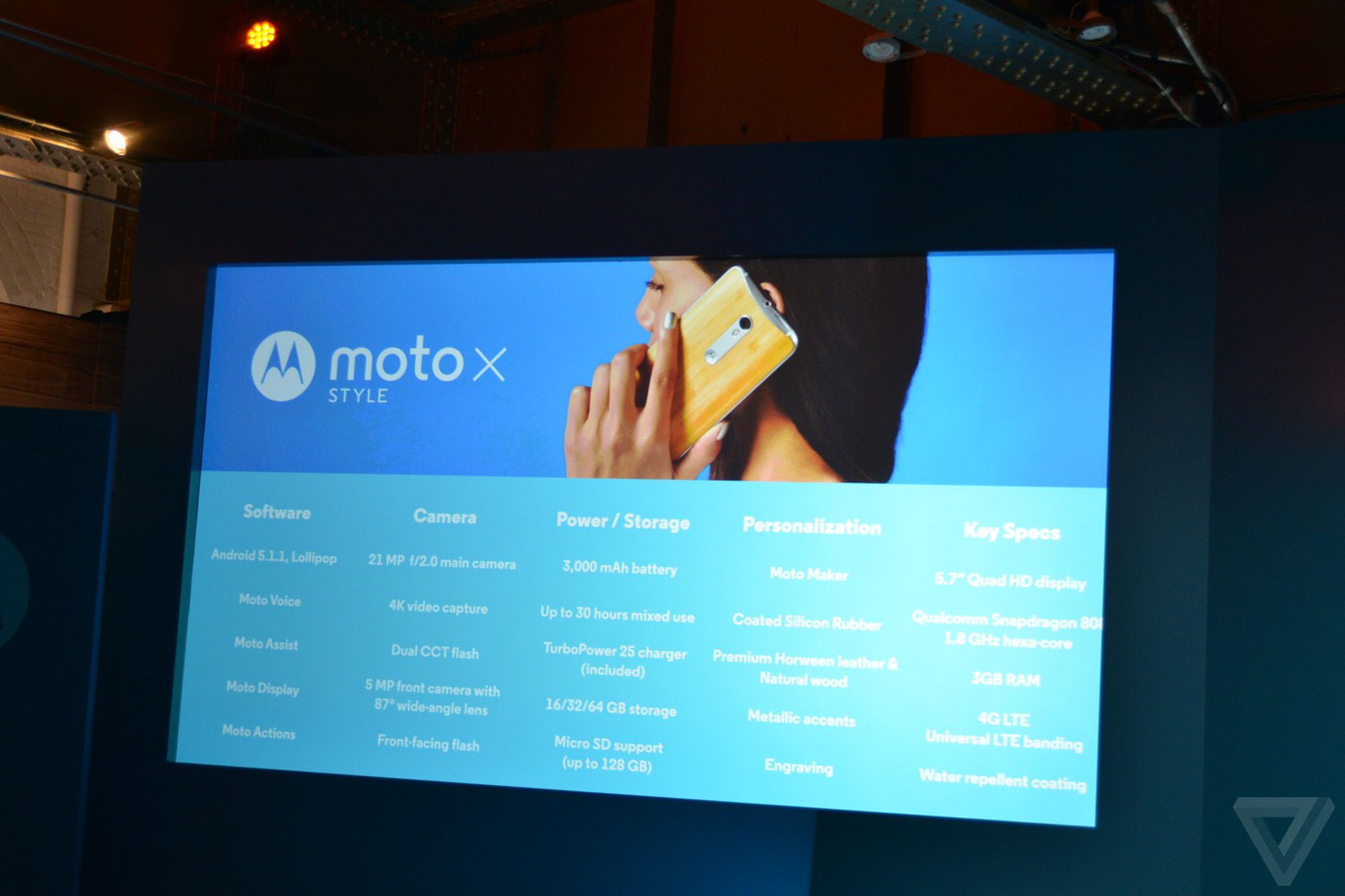 Moto X Style announcement photos