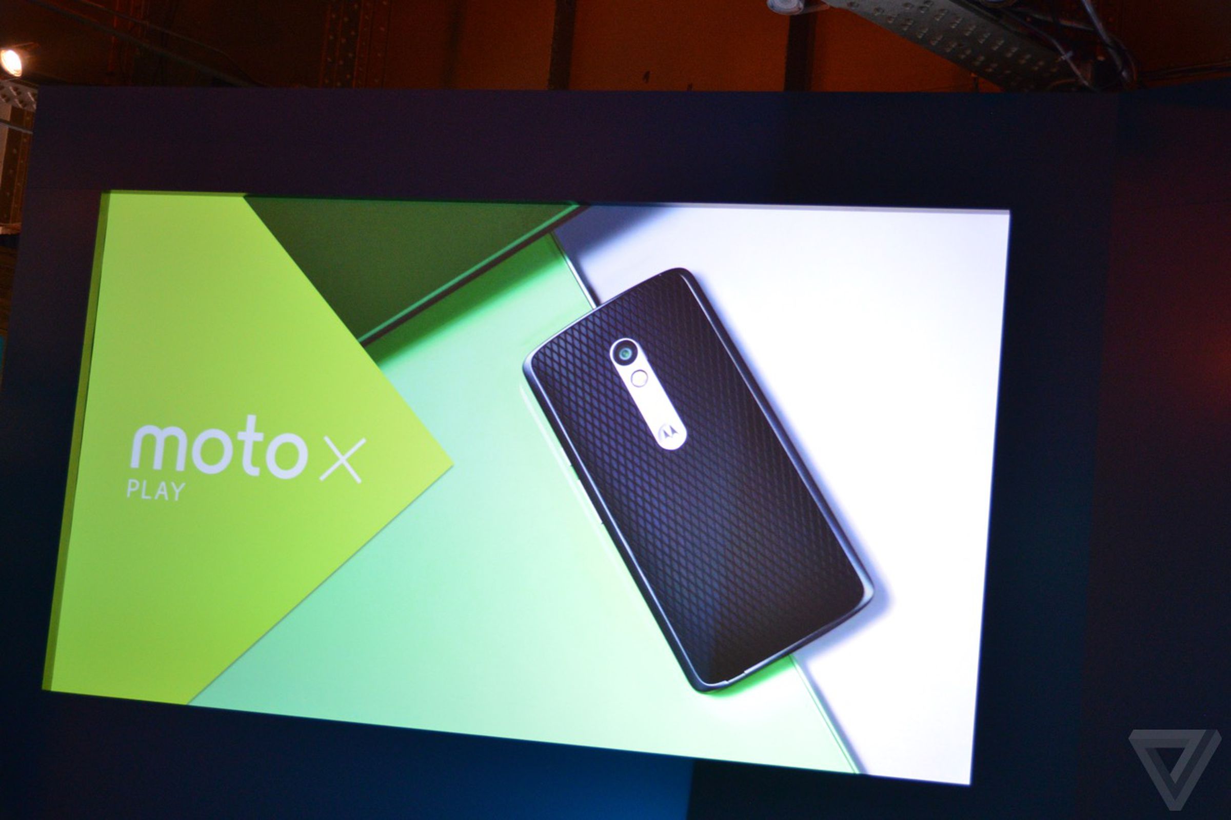 Moto X Play announcement photos