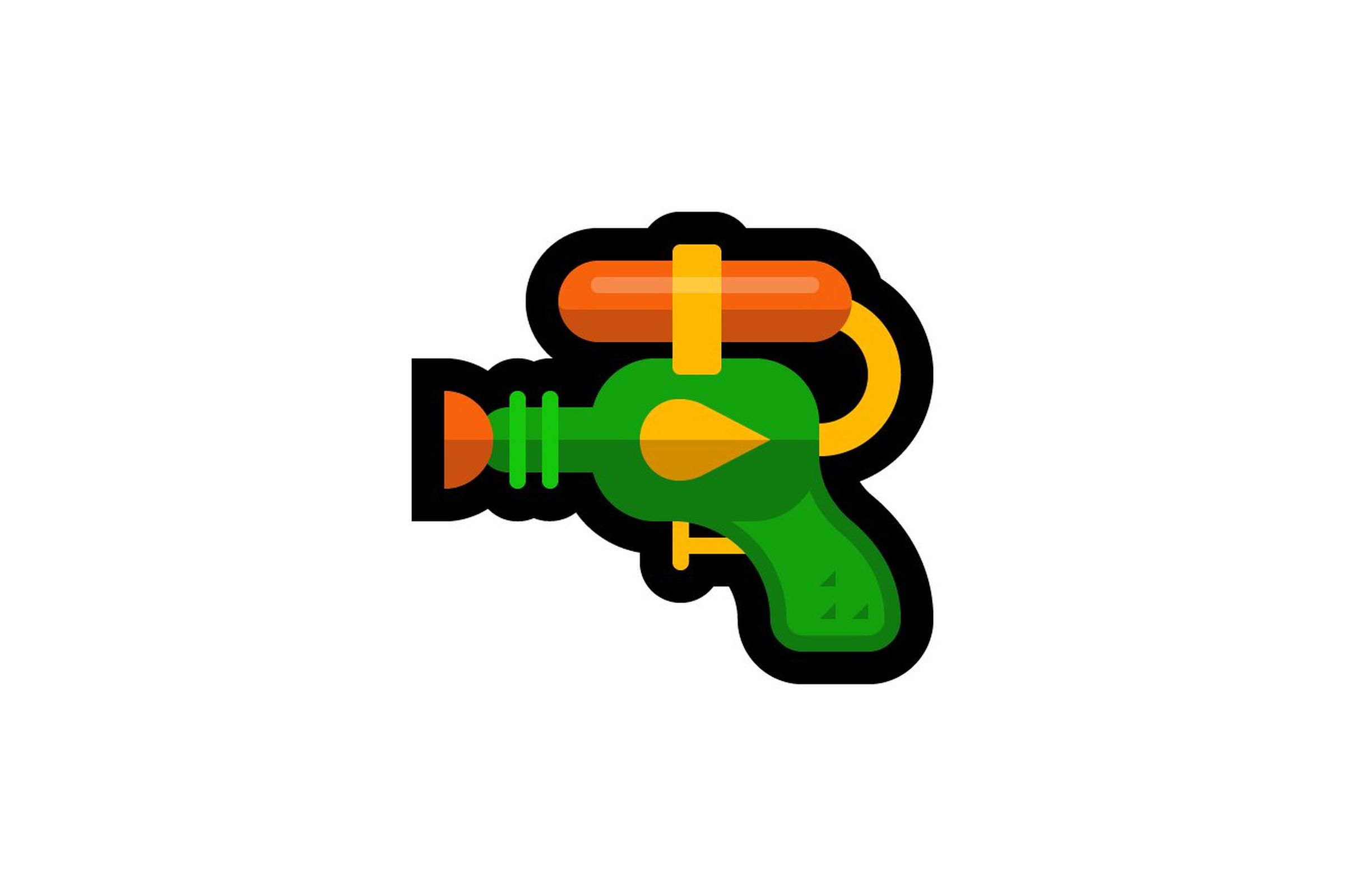 New pistol emoji for Windows