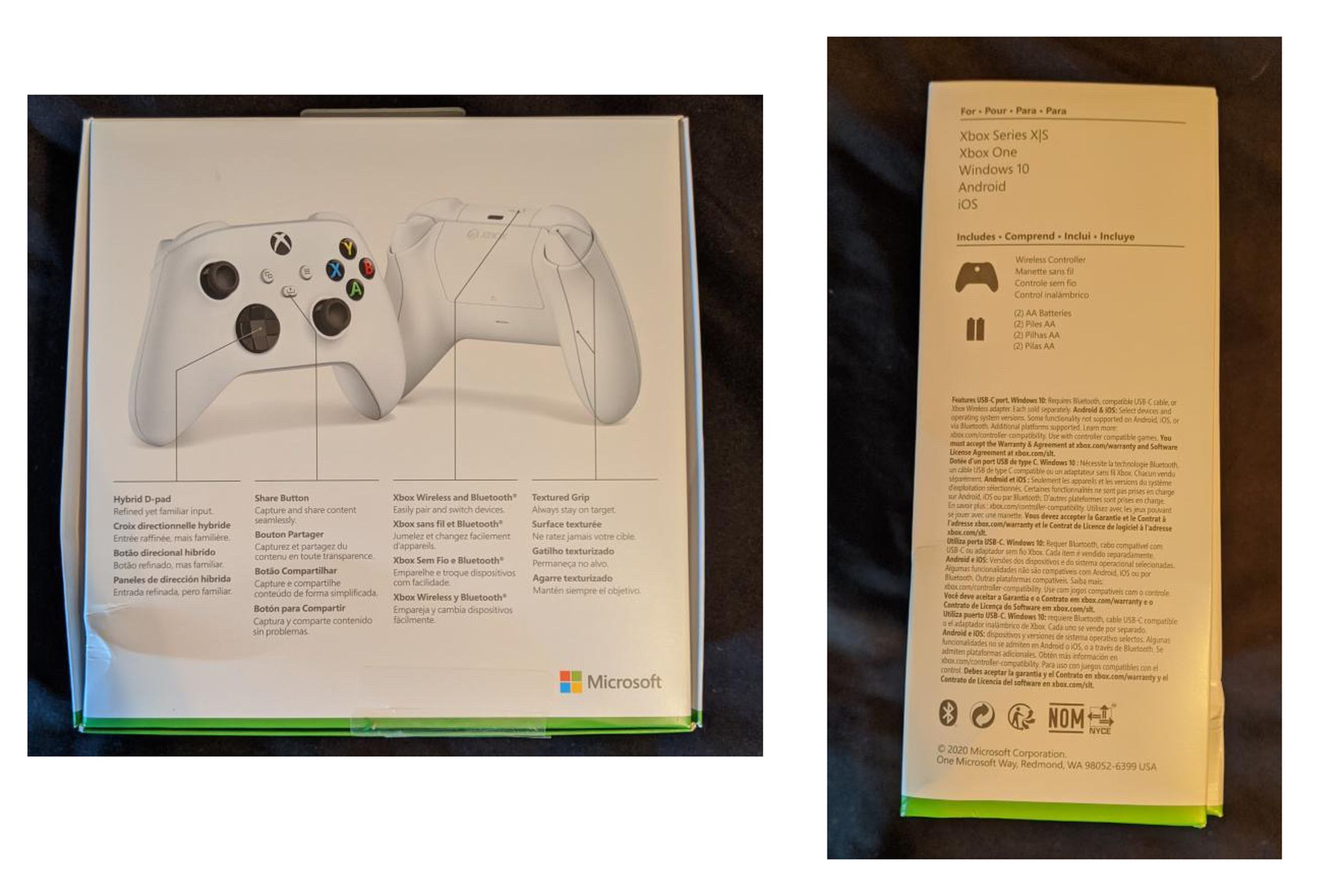 Xbox Series S on the packaging.