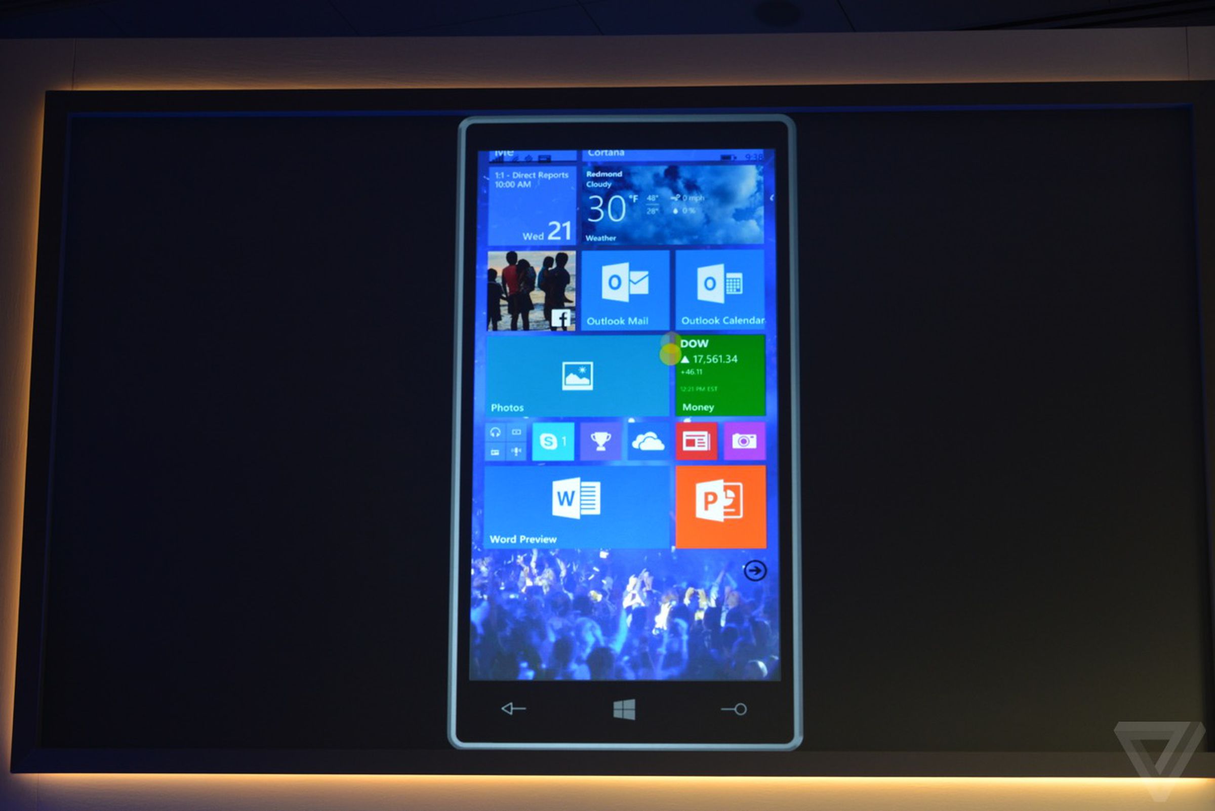 Windows 10 for phones in photos