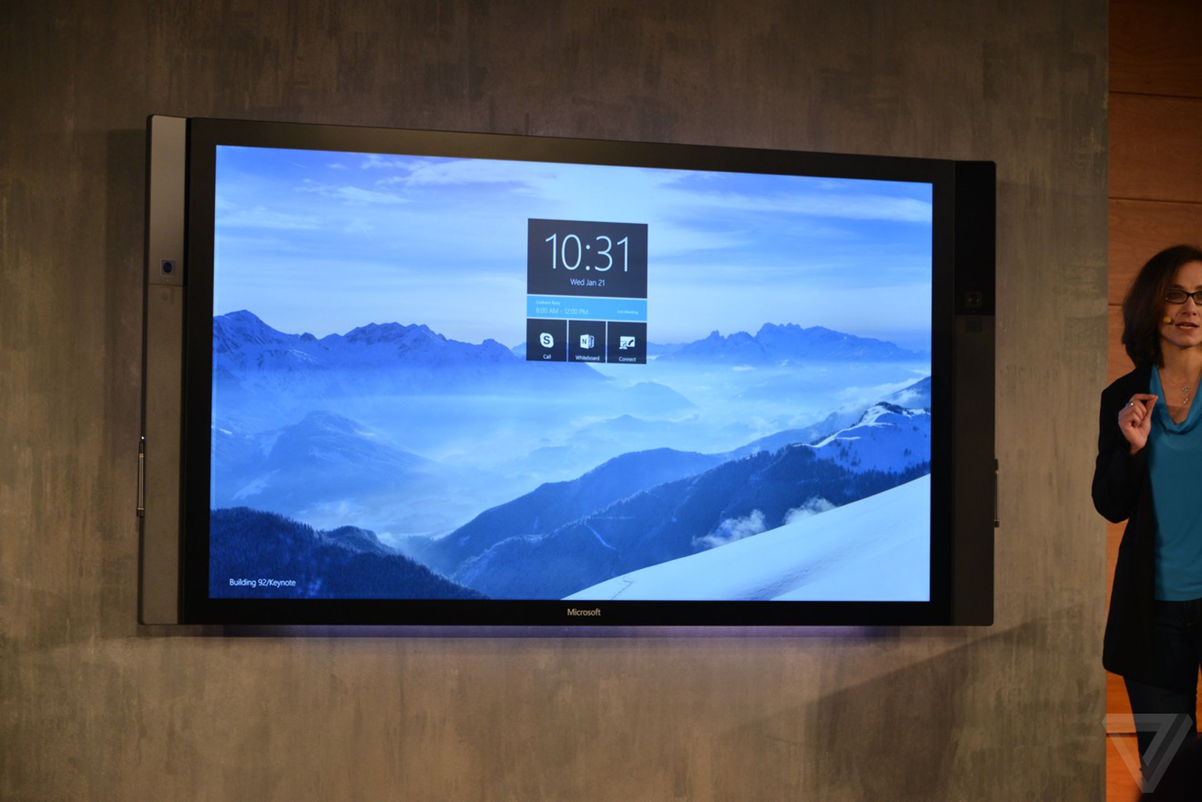 Microsoft Surface Hub in photos