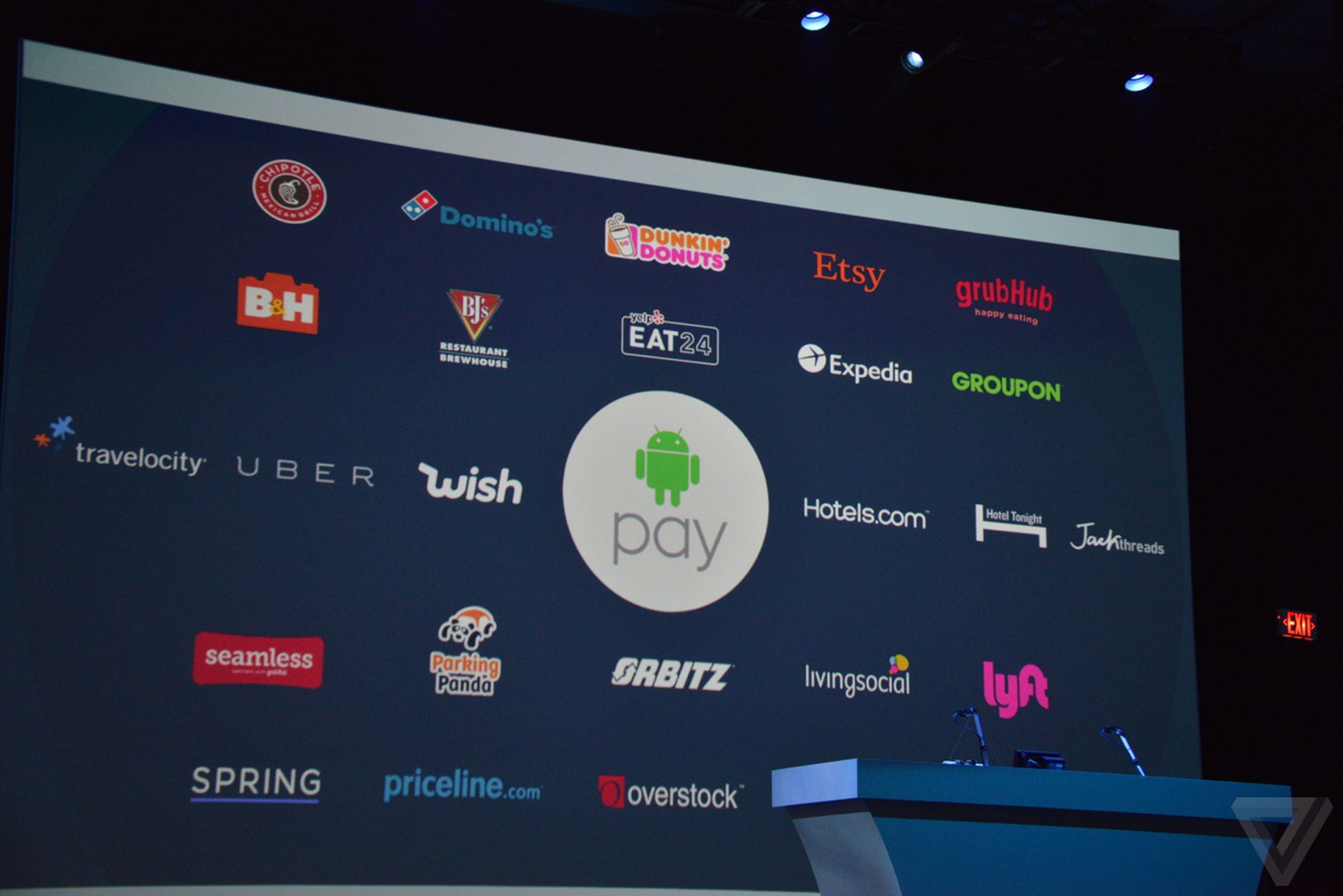 Android Pay announcement photos