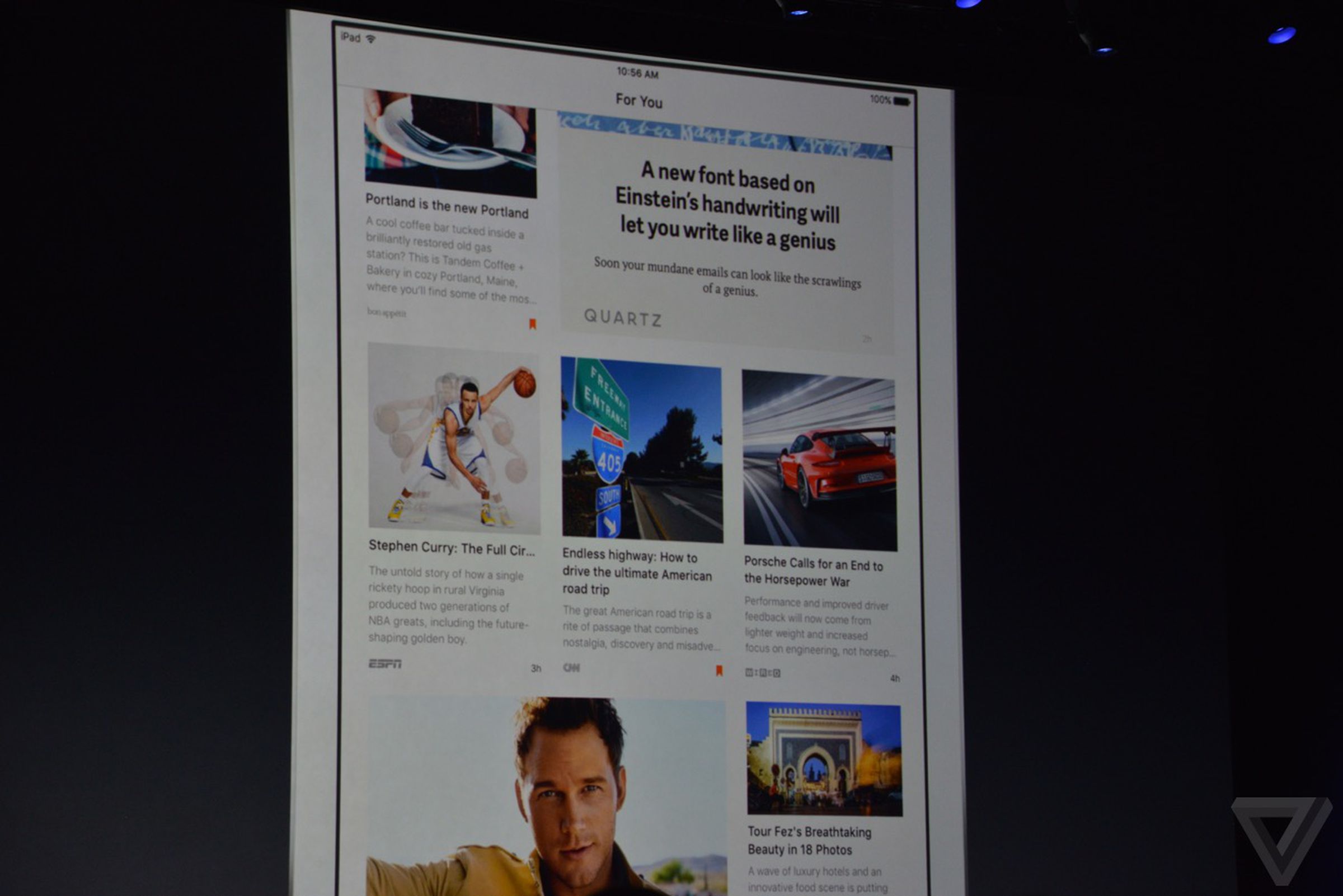 iOS 9 News app photos
