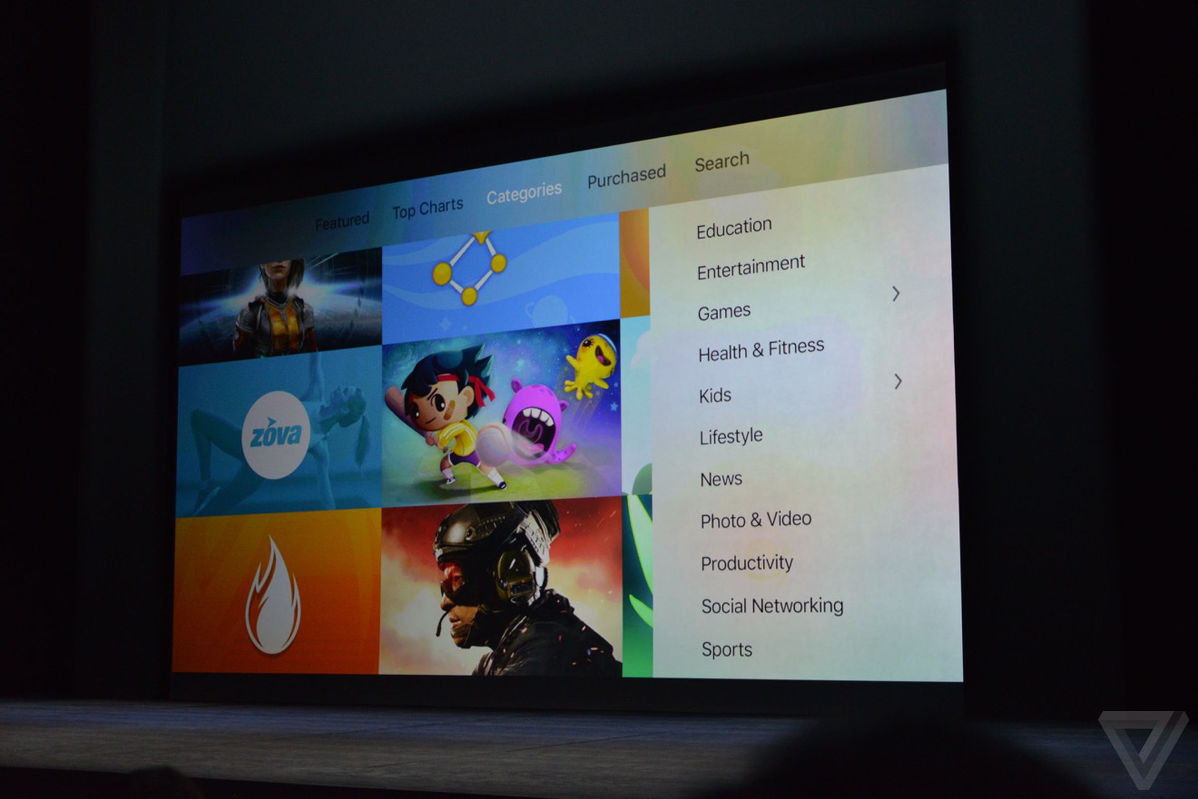 New Apple TV app photos