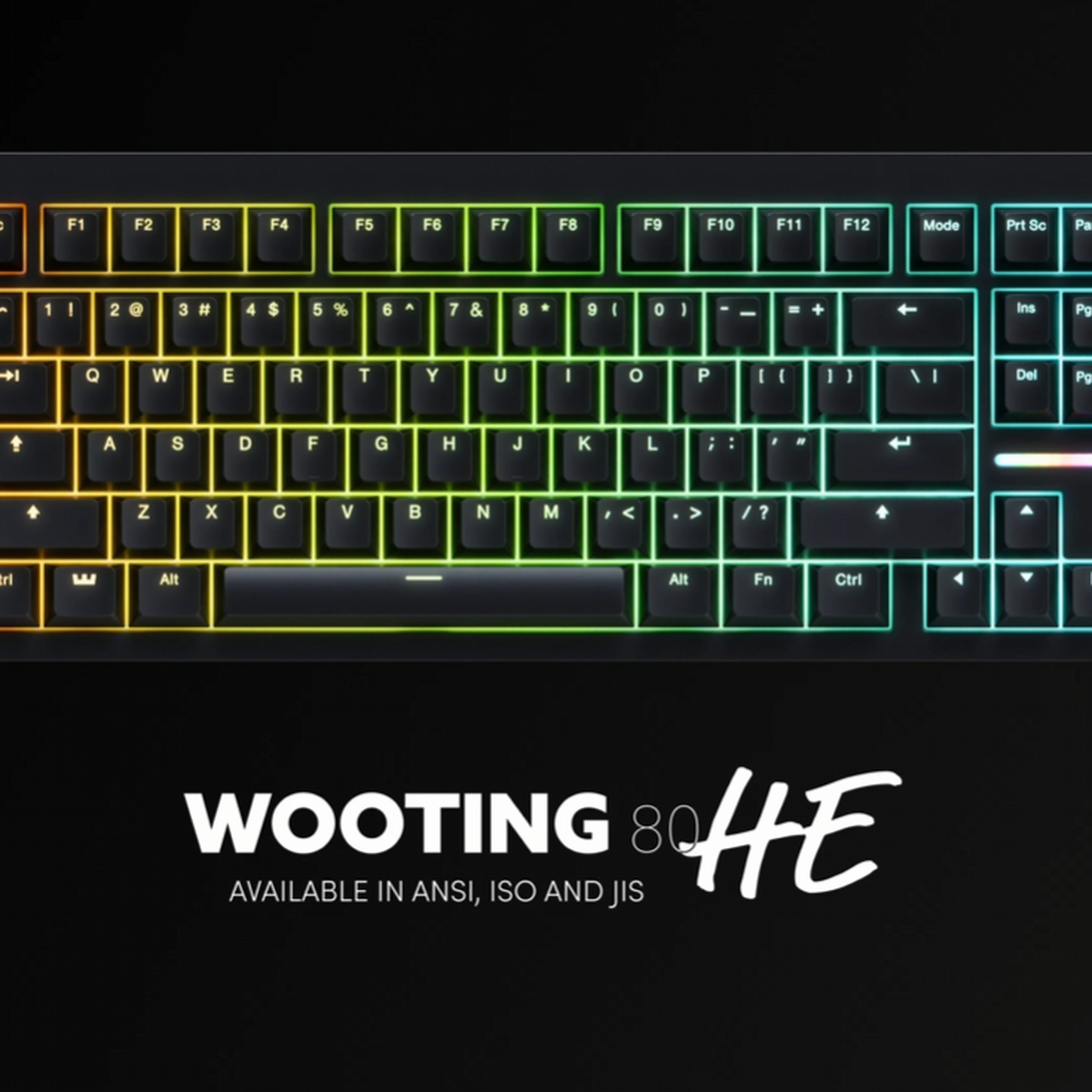 The Wooting 80HE keyboard