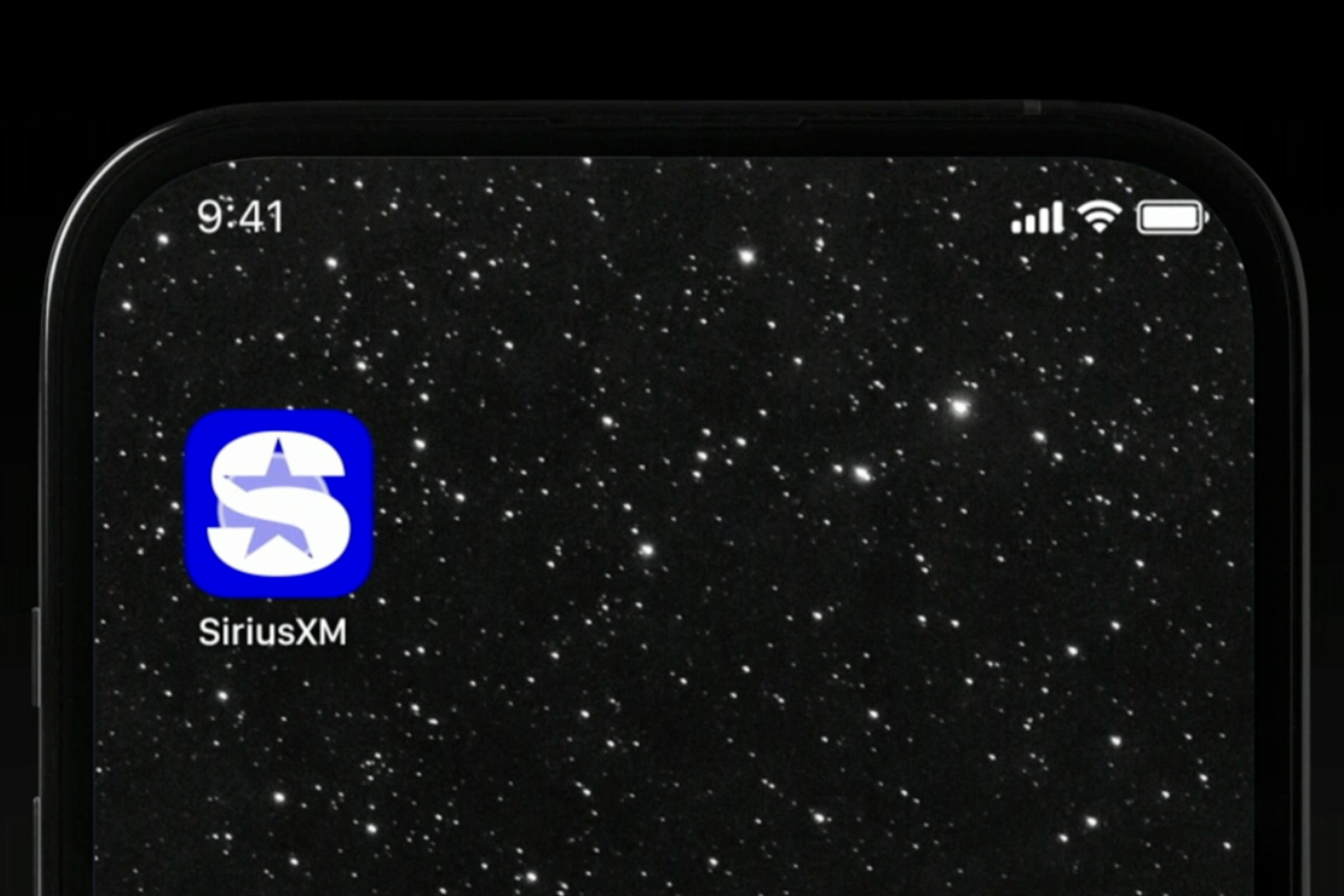 SiriusXM’s new logo and app icon.