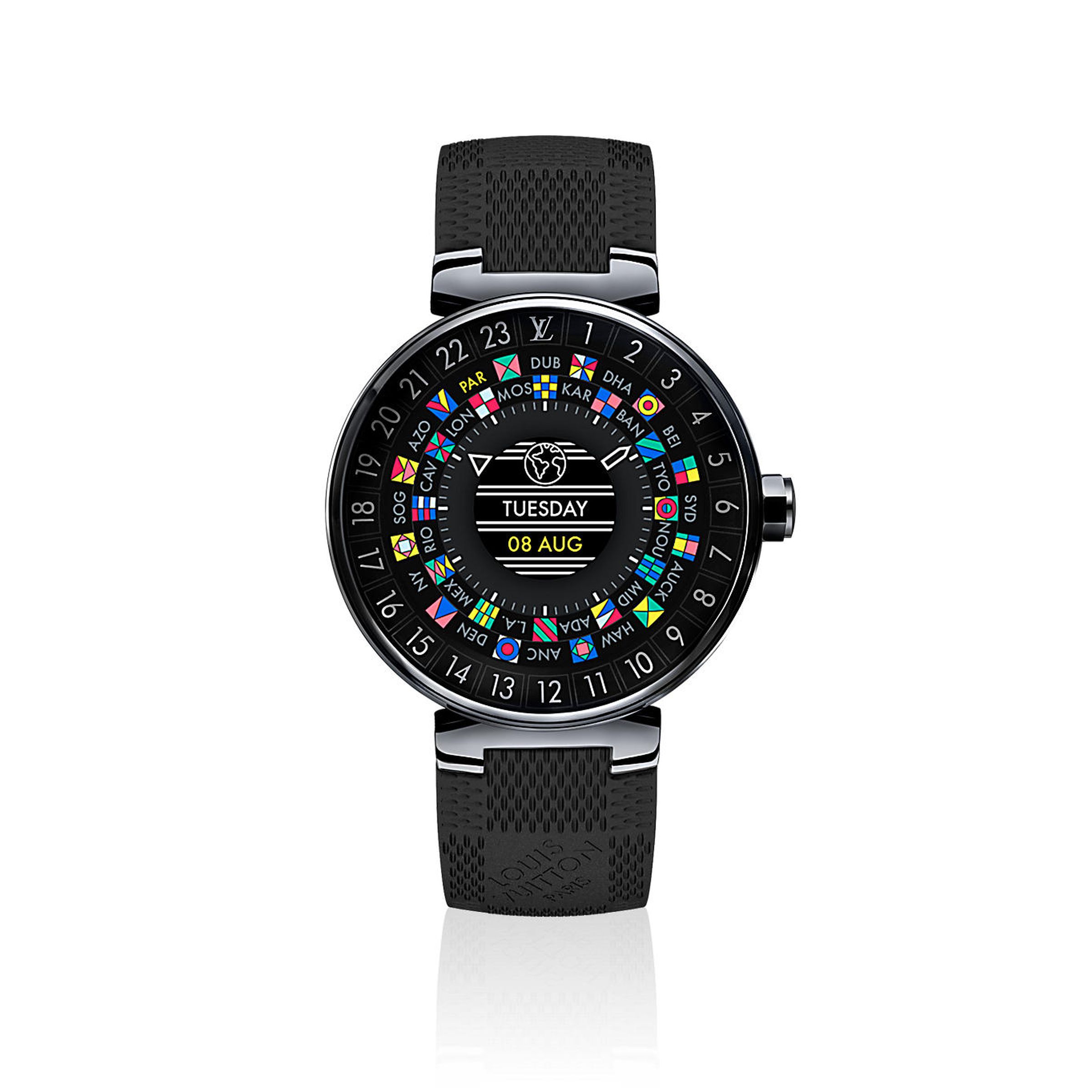 Louis Vuitton’s first smartwatch, the Tambour Horizon launched in 2017, ran Google’s operating system