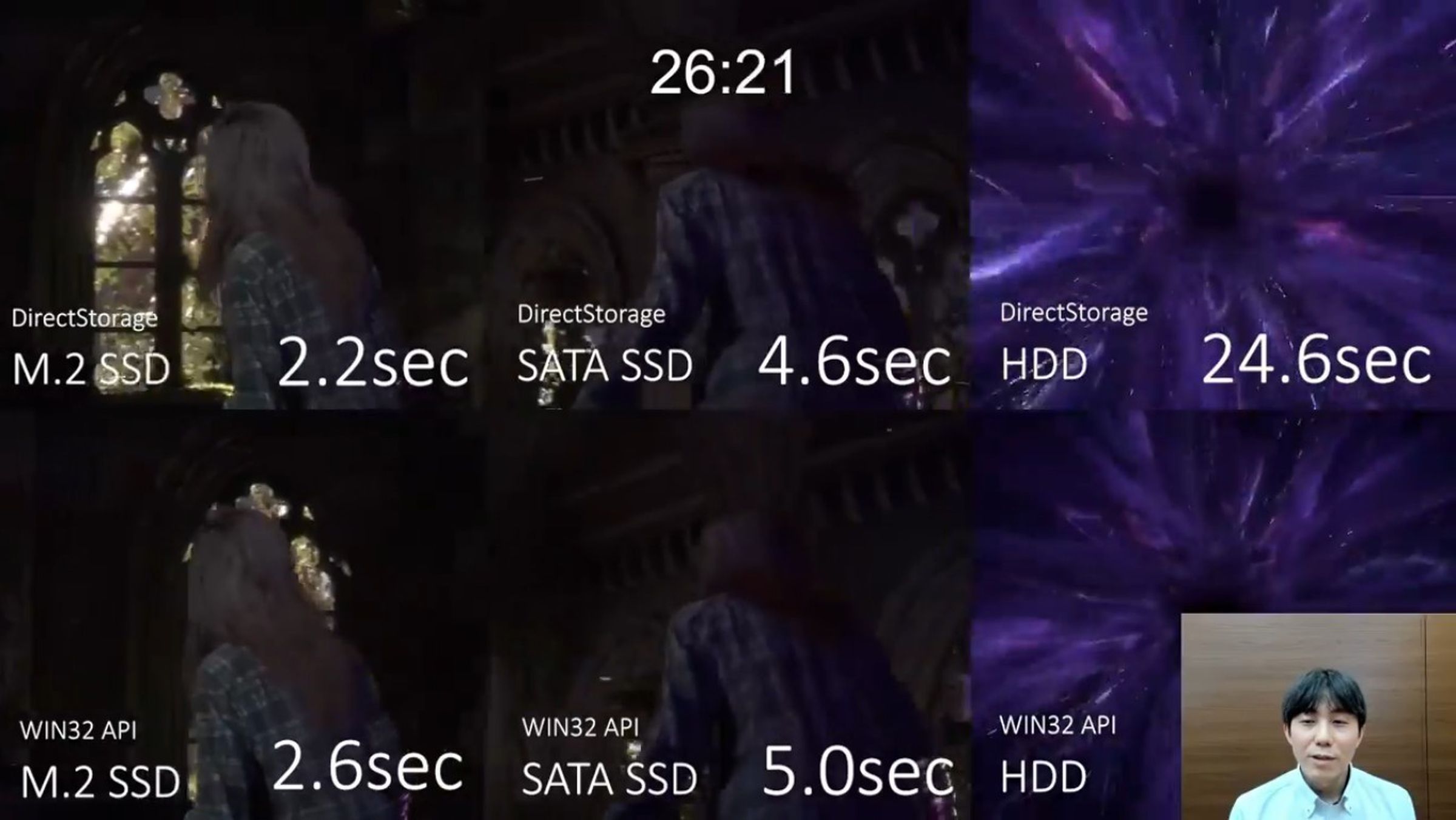 Please forgive the poor quality of these screenshots from the GDC stream.