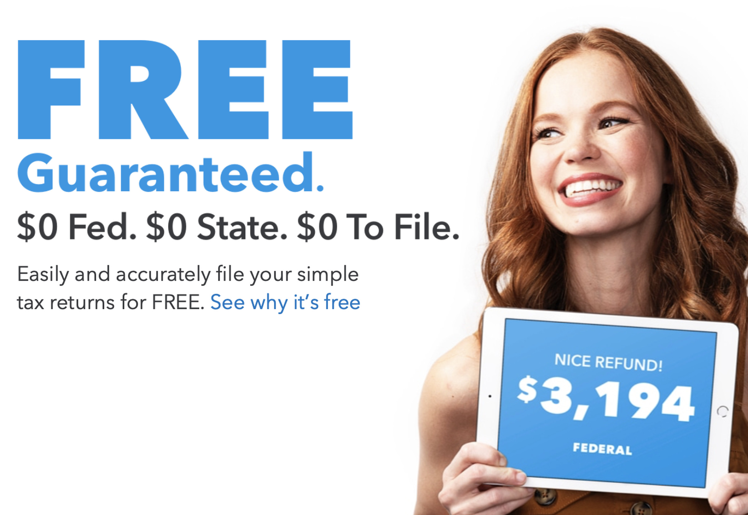 Intuit advertises TurboTax’s main service as being free, but it rarely is by the time you’re done filing.