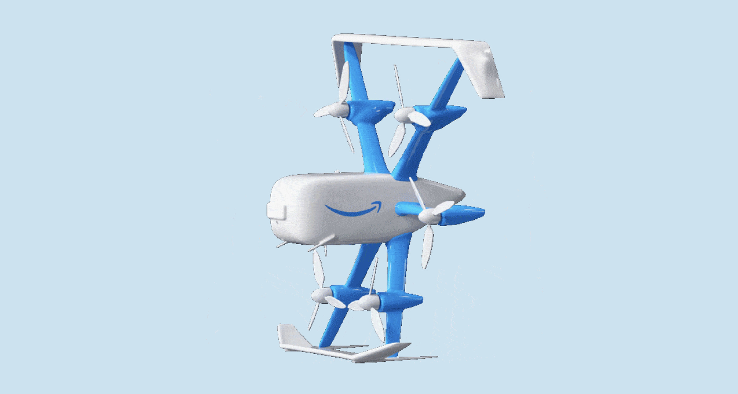 Amazon releases photos of its new Prime Air MK30 delivery drone.