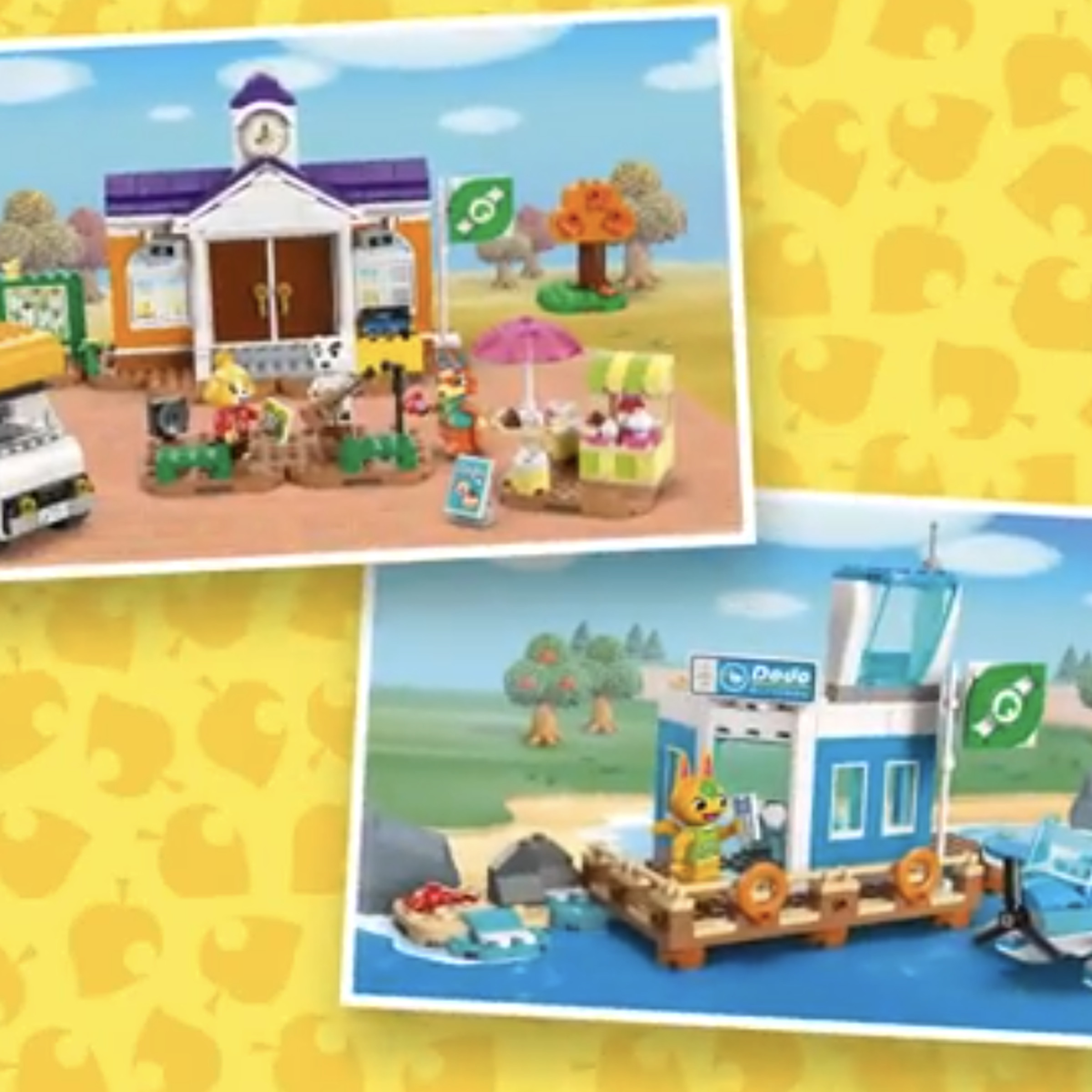 Screenshot of new Animal Crossing sets