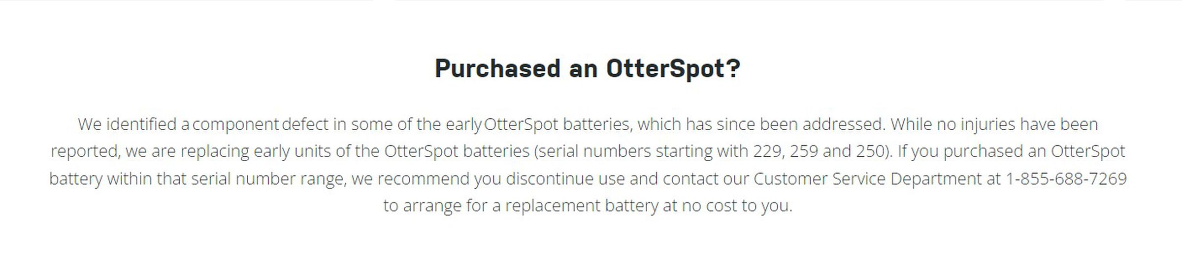 OtterBox OtterSpot support
