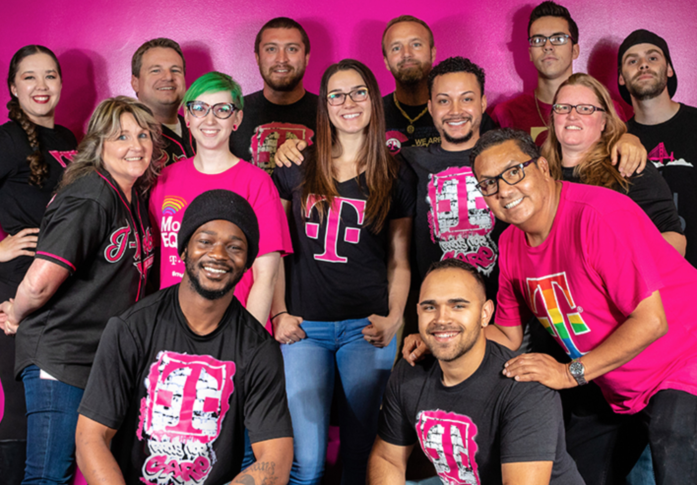 An example of a T-Mobile Team of Experts.