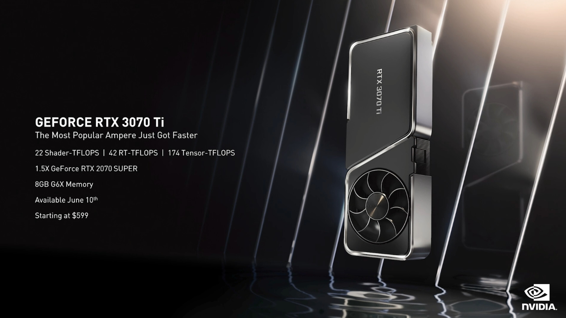 Nvidia’s RTX 3070 Ti also arrives this month.