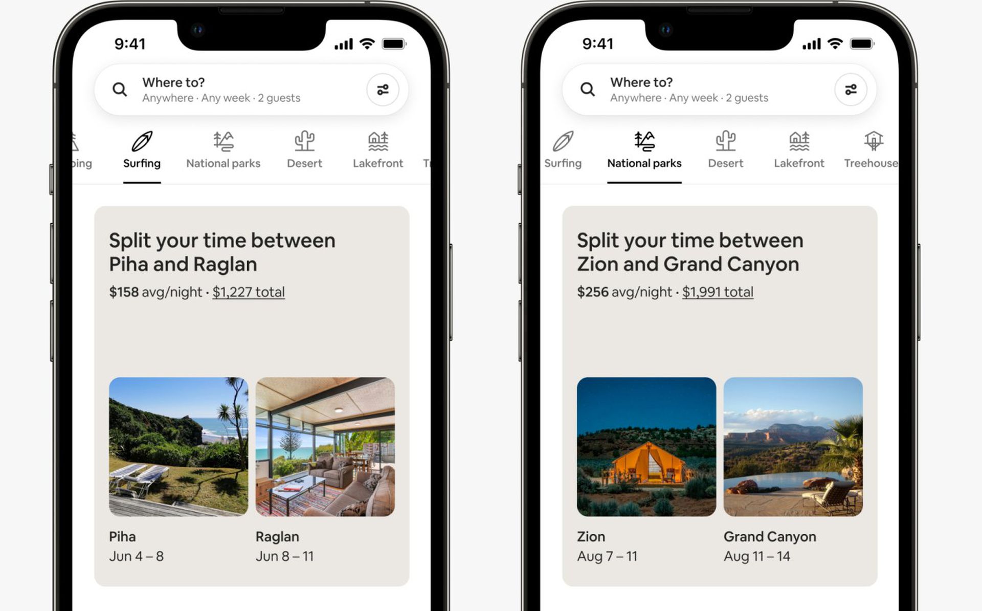Airbnb’s Summer 2022 redesign adds new Categories and Split Stays The