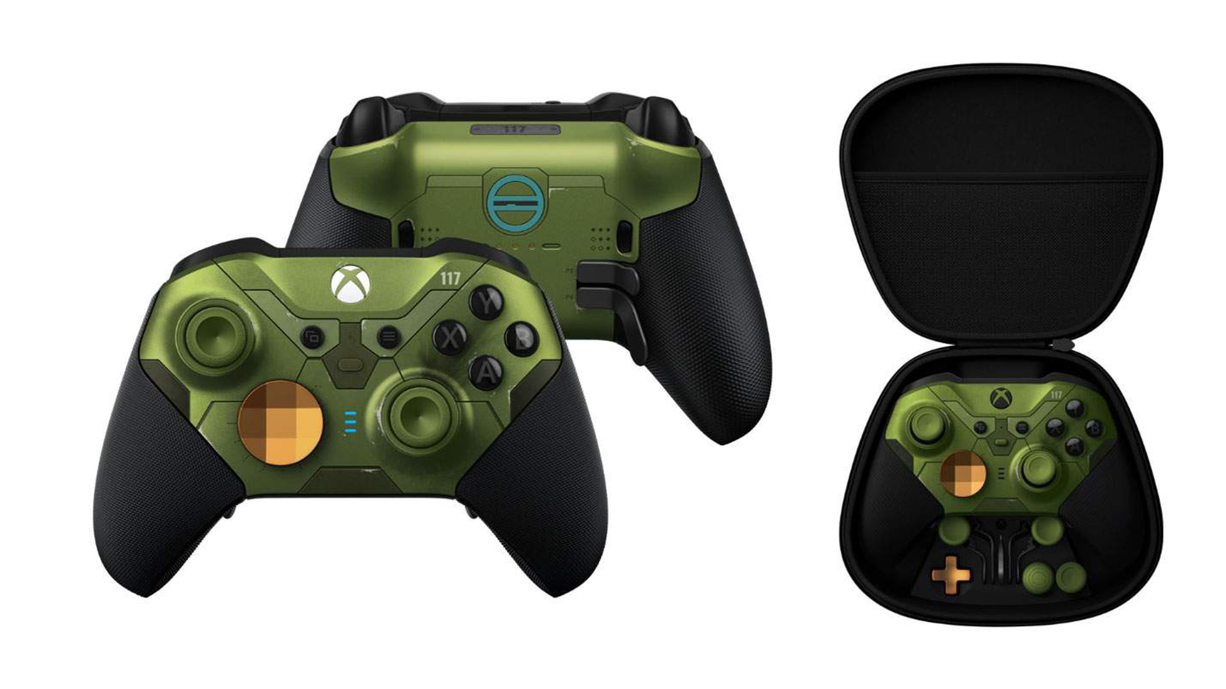 The Halo-themed Xbox Elite 2 controller.