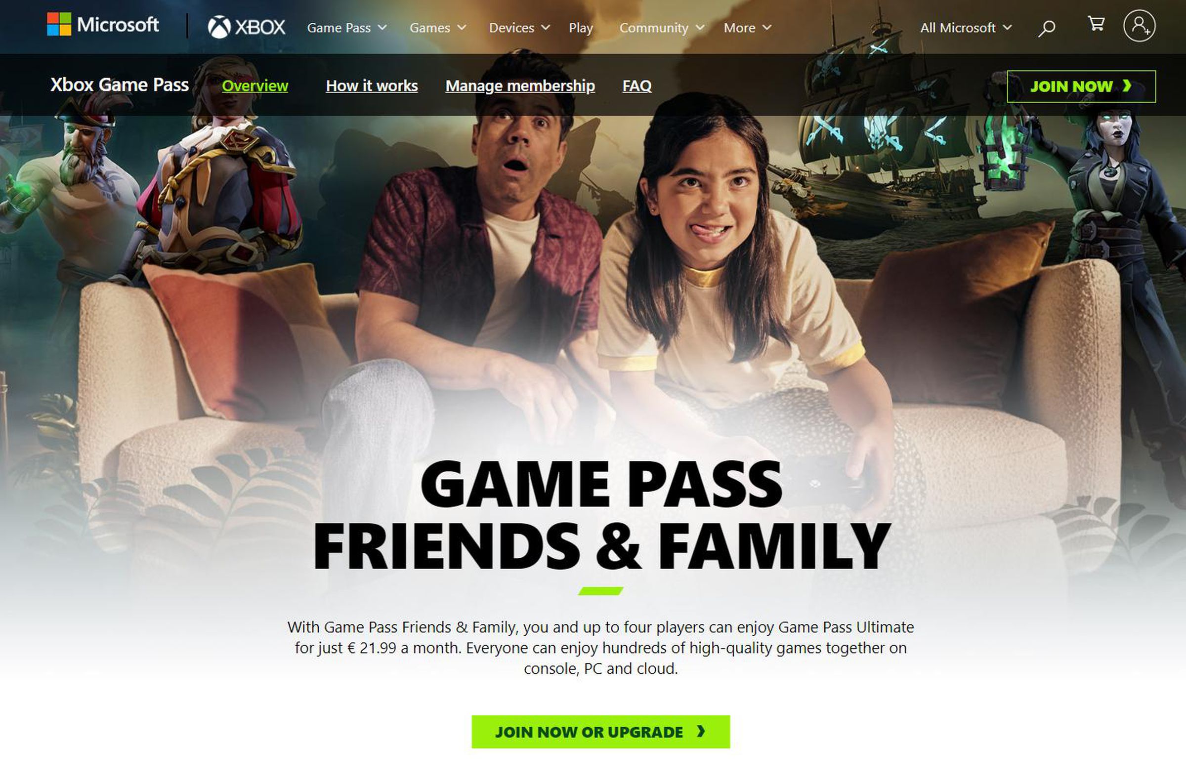 The new Friends & Family subscription is official now.