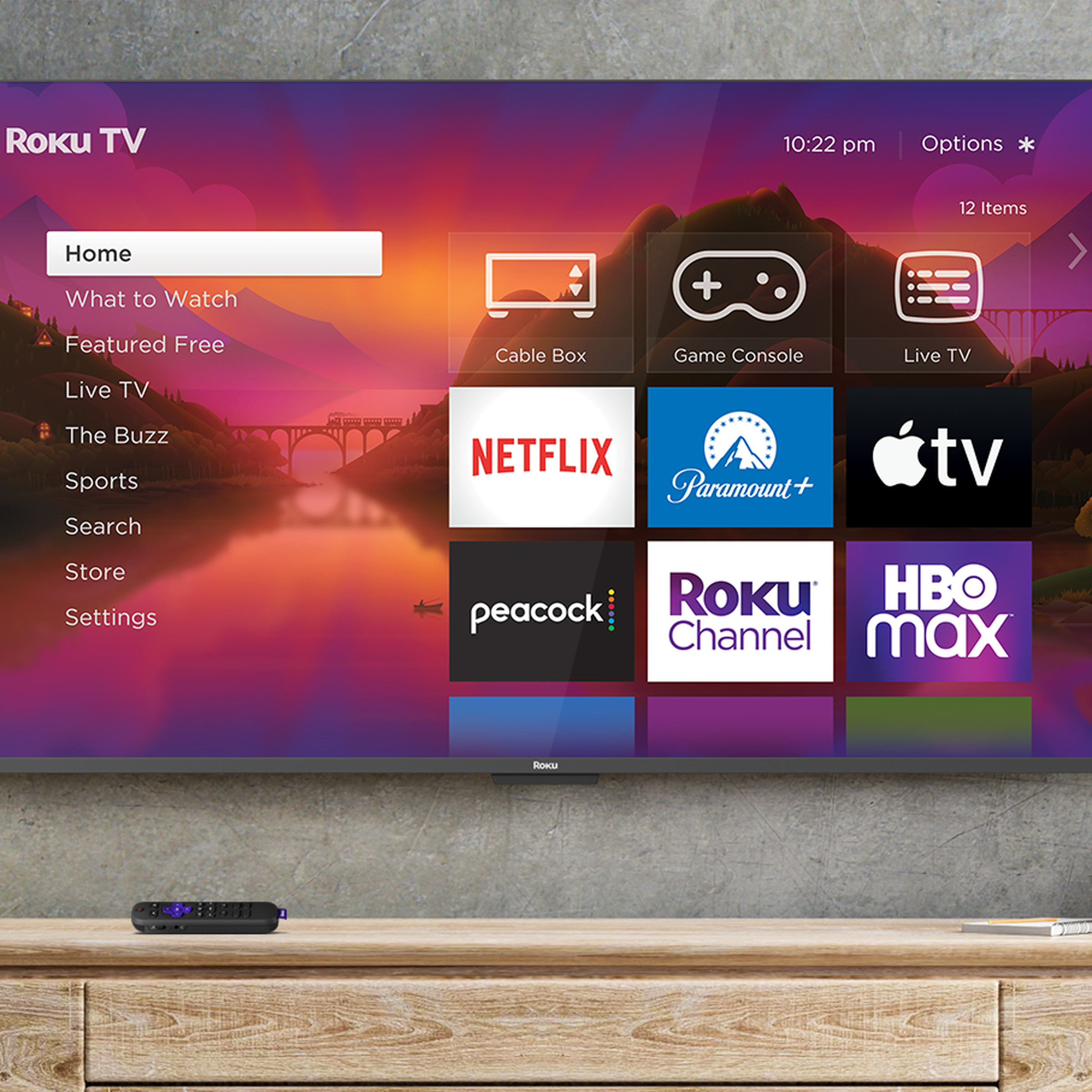 An image of a Roku TV announced at CES 2023.