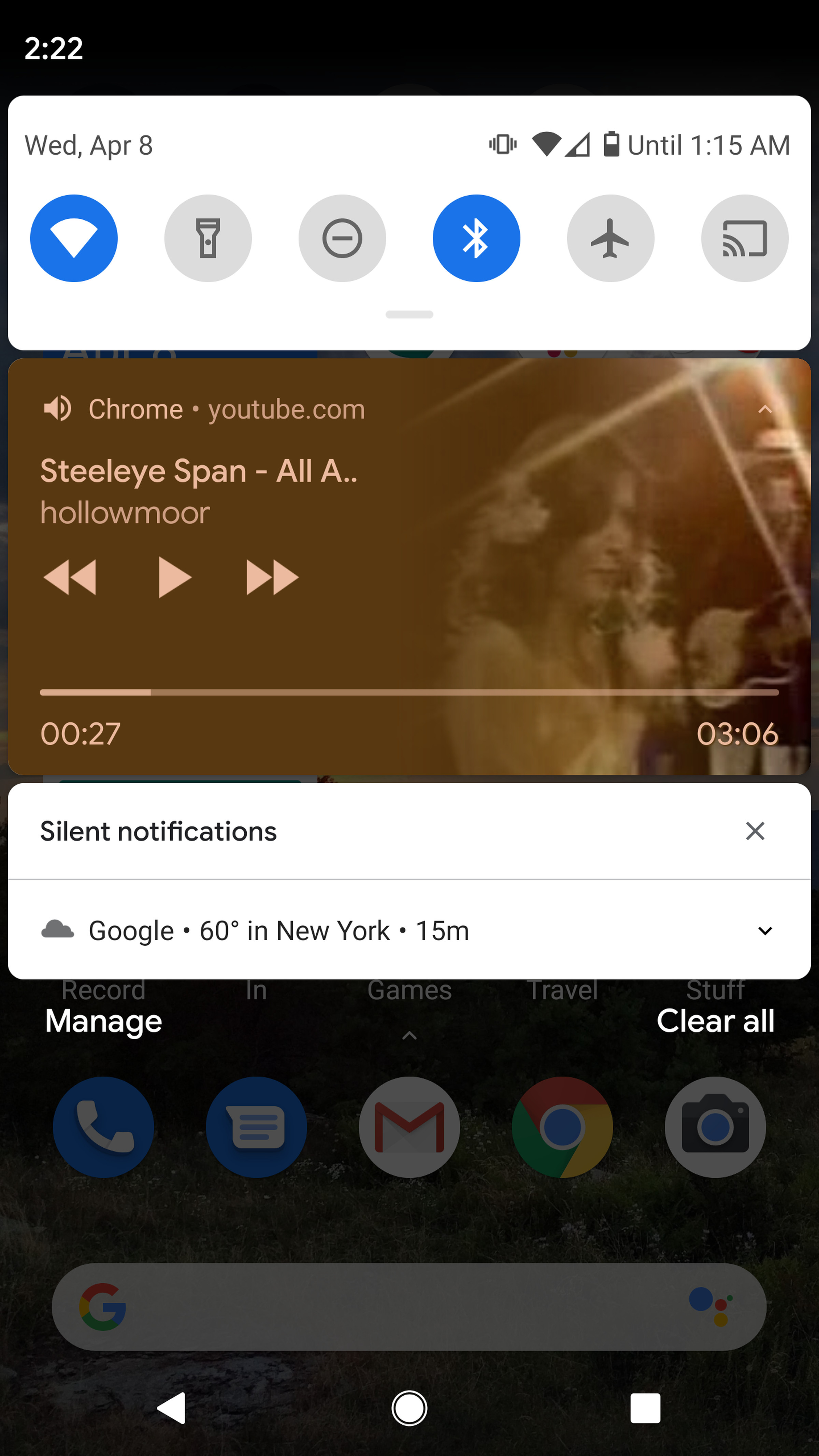 Background music on Android