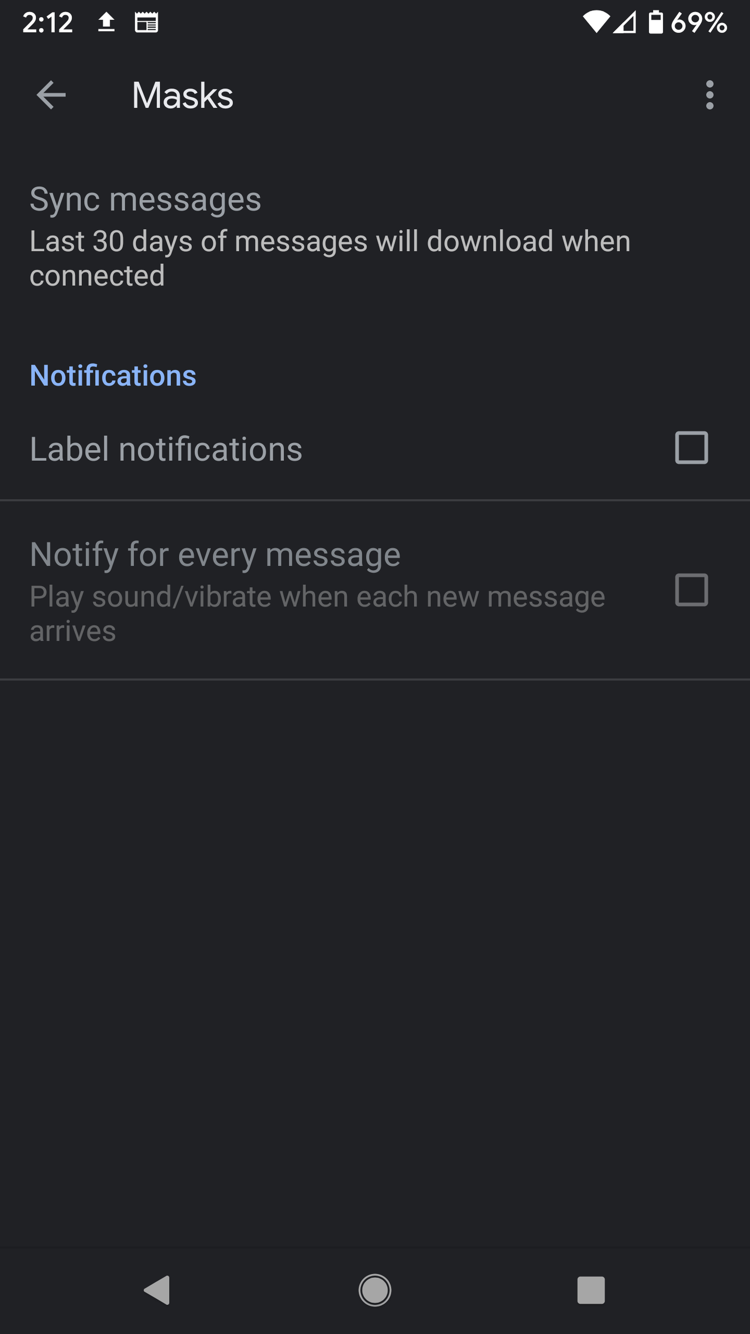 You can set notifications when a labeled email arrives.