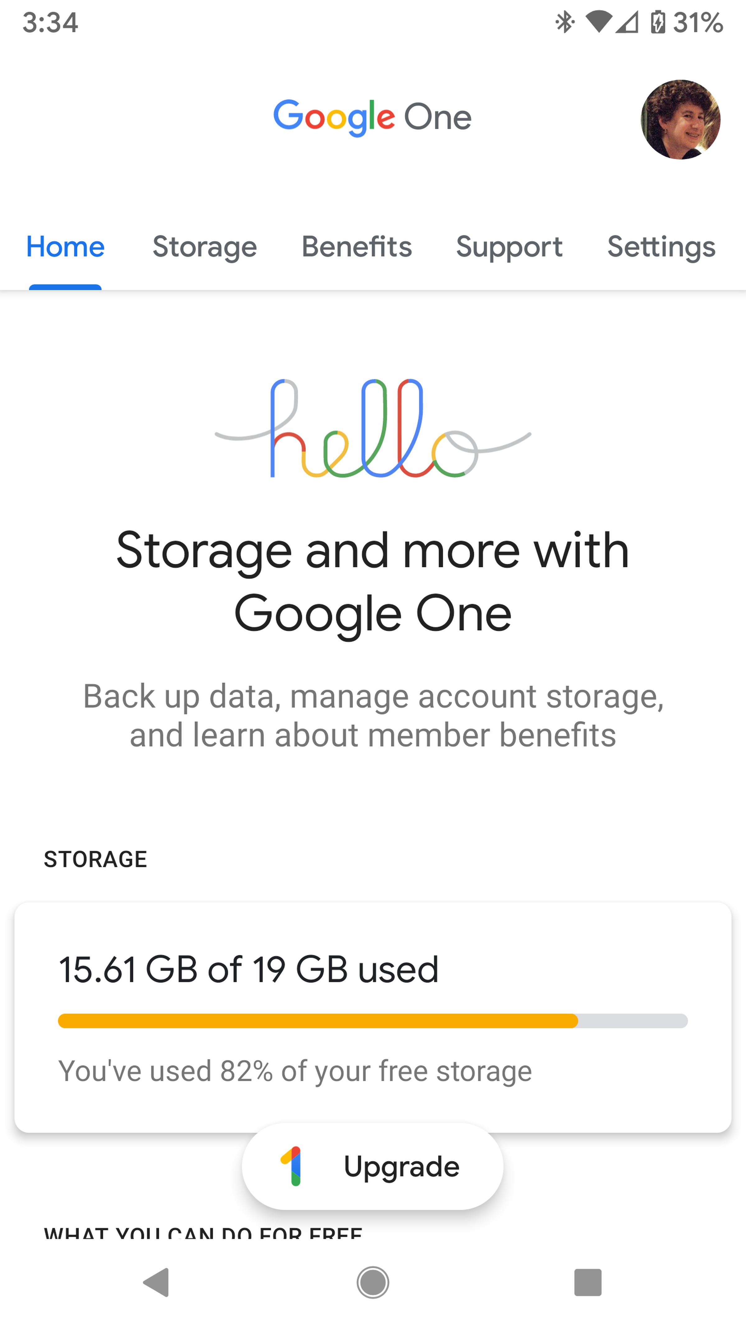 You can now use Google One for free storage up to 15GB.