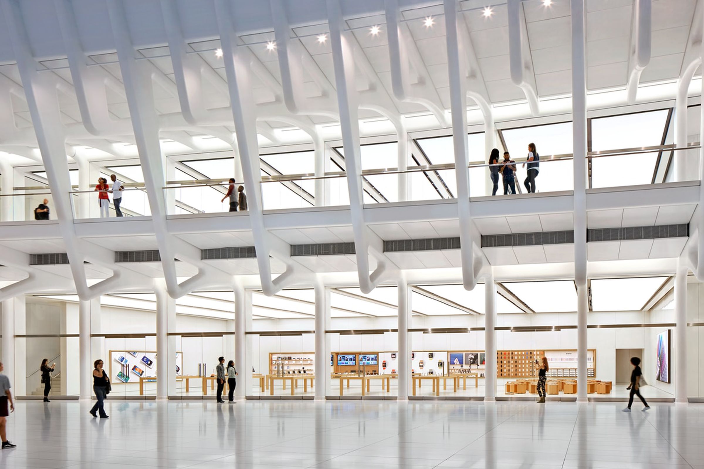 The complaint centers on alleged anti-union activity in Apple’s World Trade Center store. 