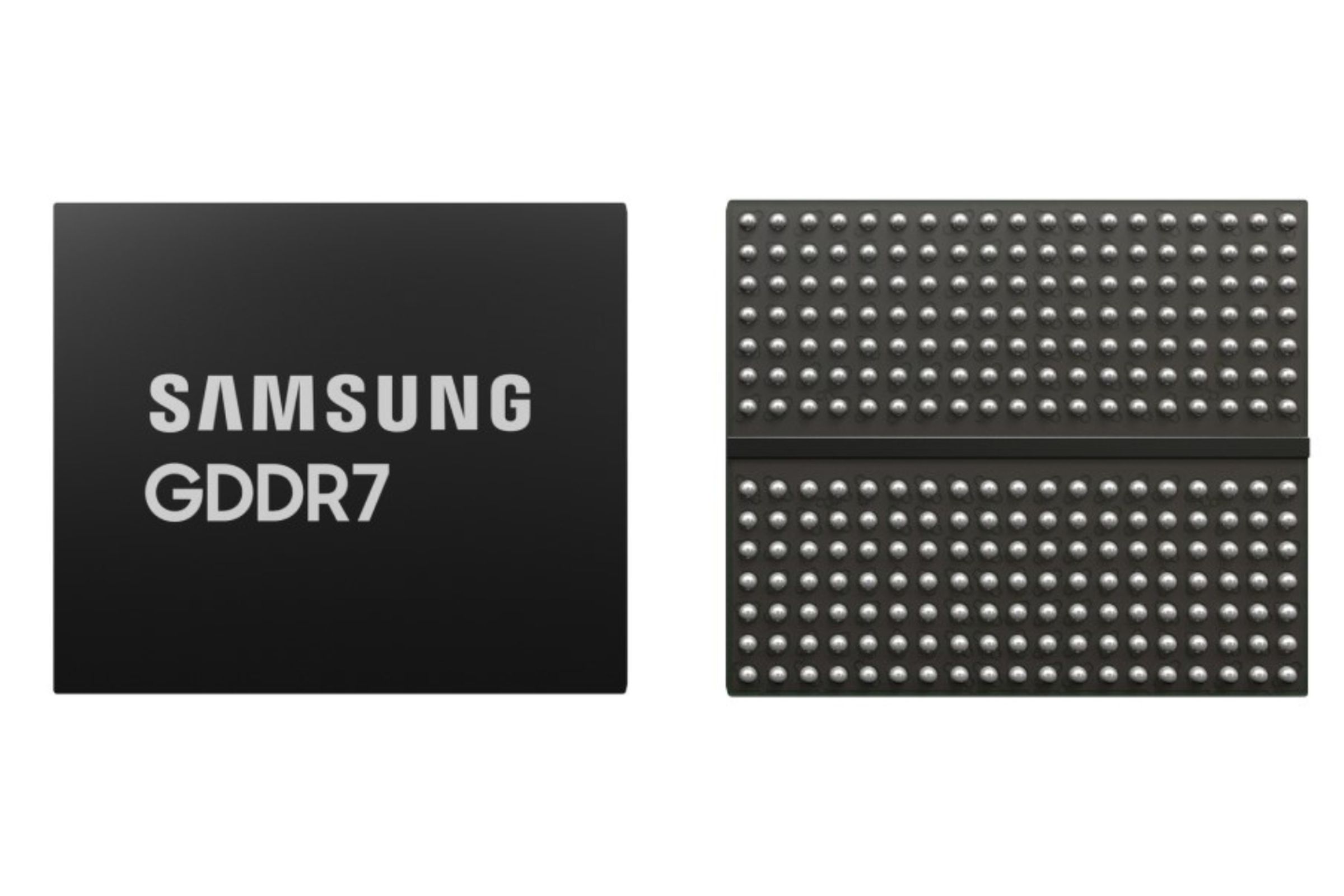 Samsung’s GDDR7 memory chips.
