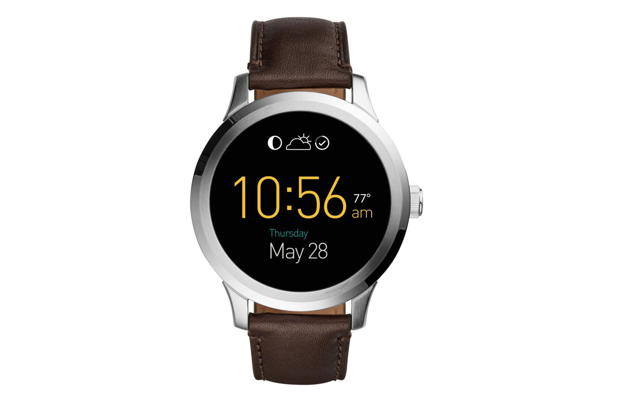 Fossil reveals its Android Wear smartwatch - The Verge