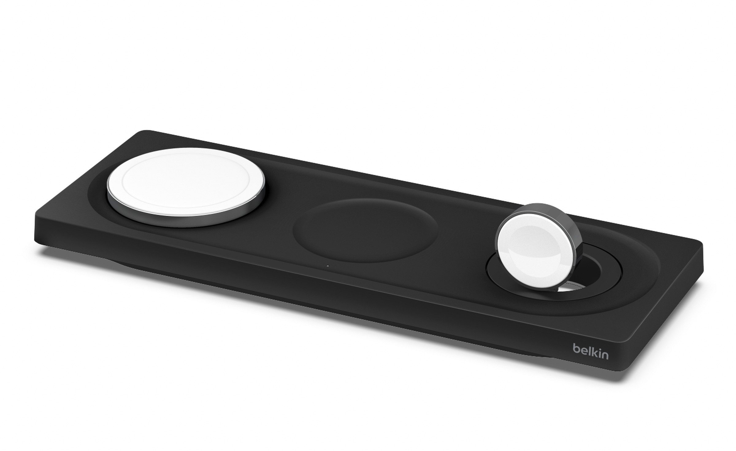 The BoostCharge Pro 3-in-1 Wireless Charging Pad with MagSafe