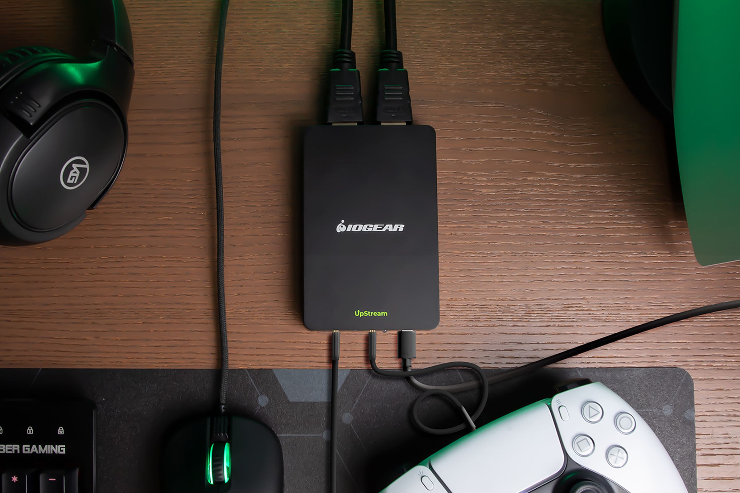 Iogear’s Upstream 4K Game Capture Card with Party Chat.