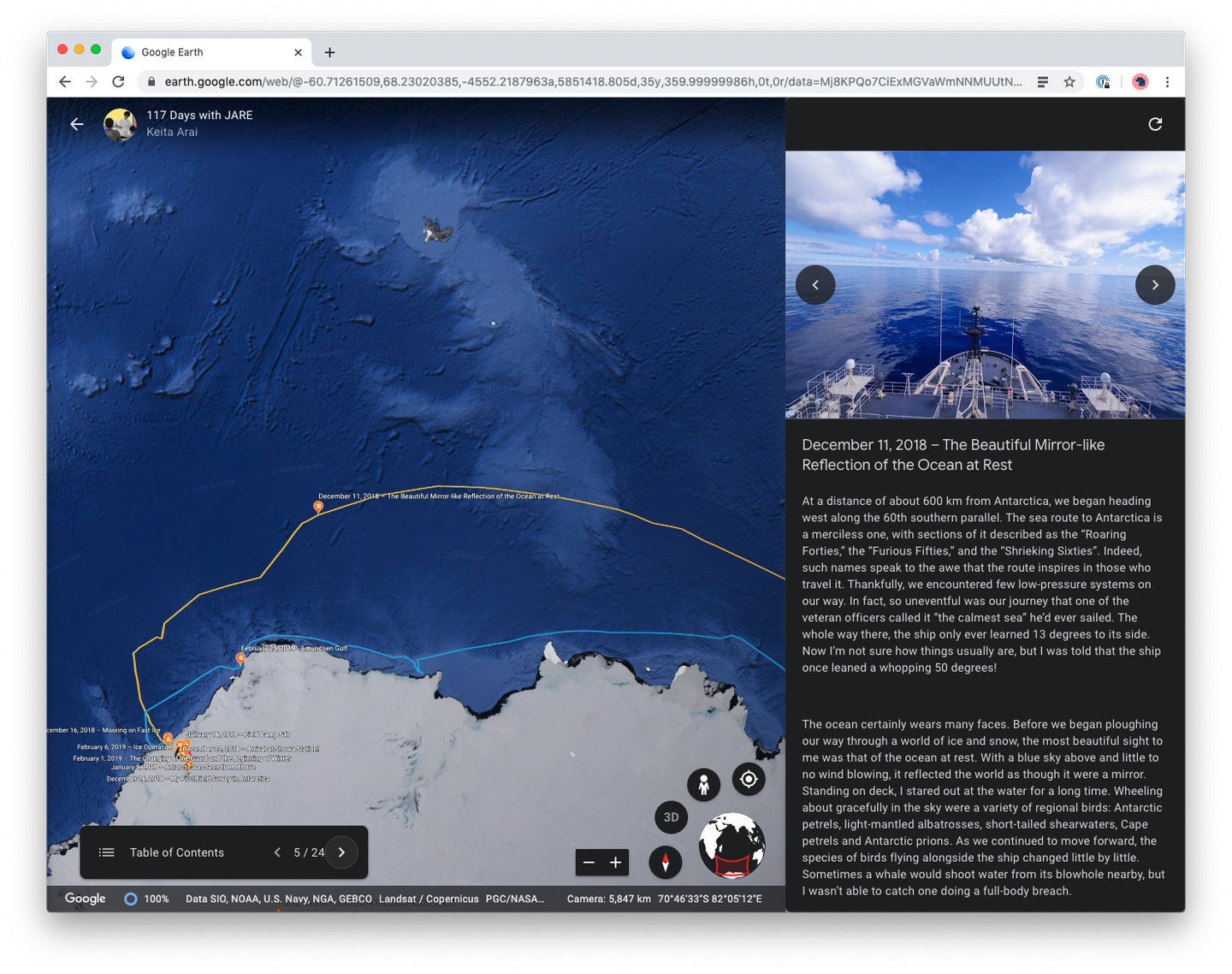 google earth webcams travel