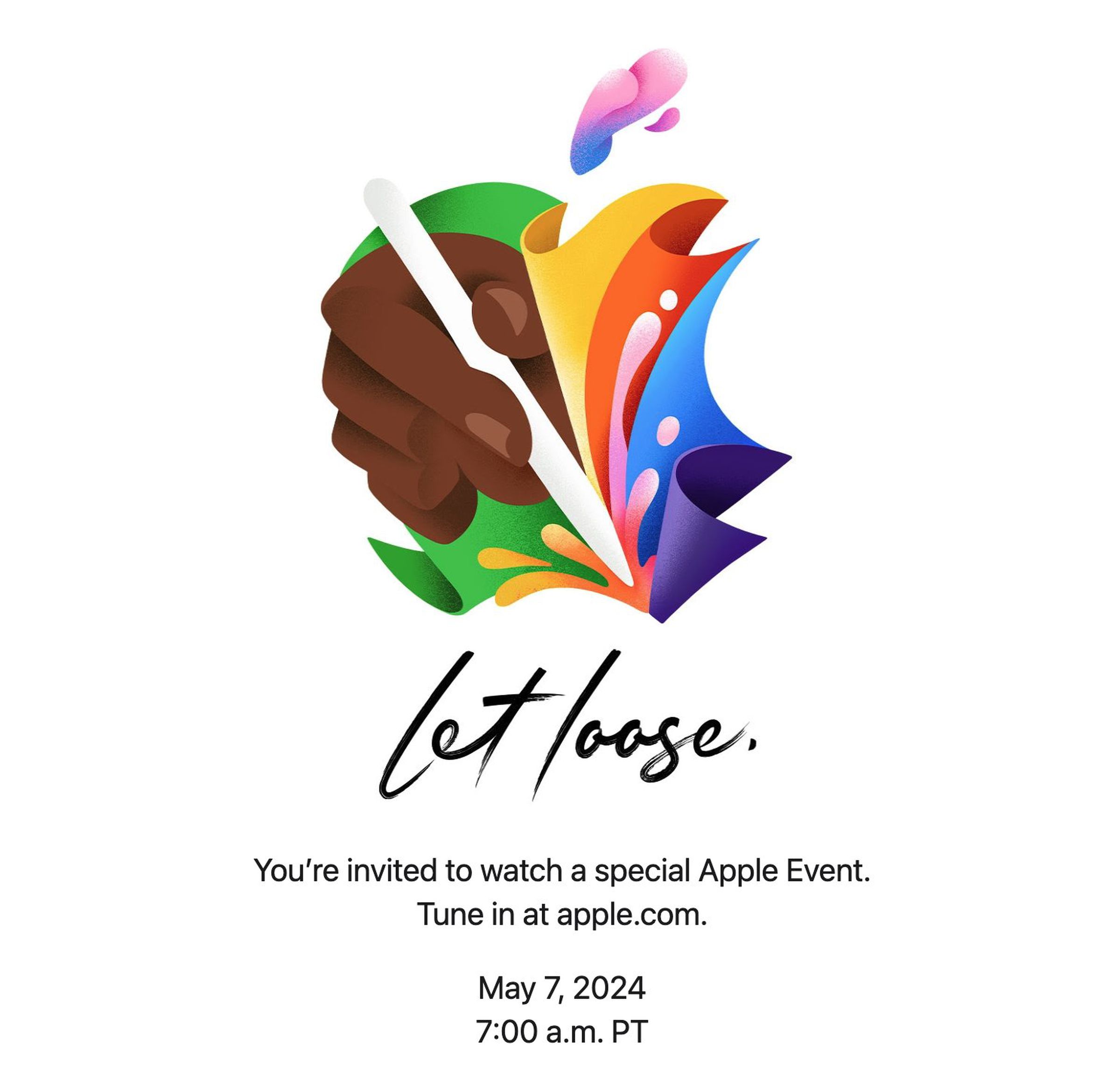 Apple’s event invite.