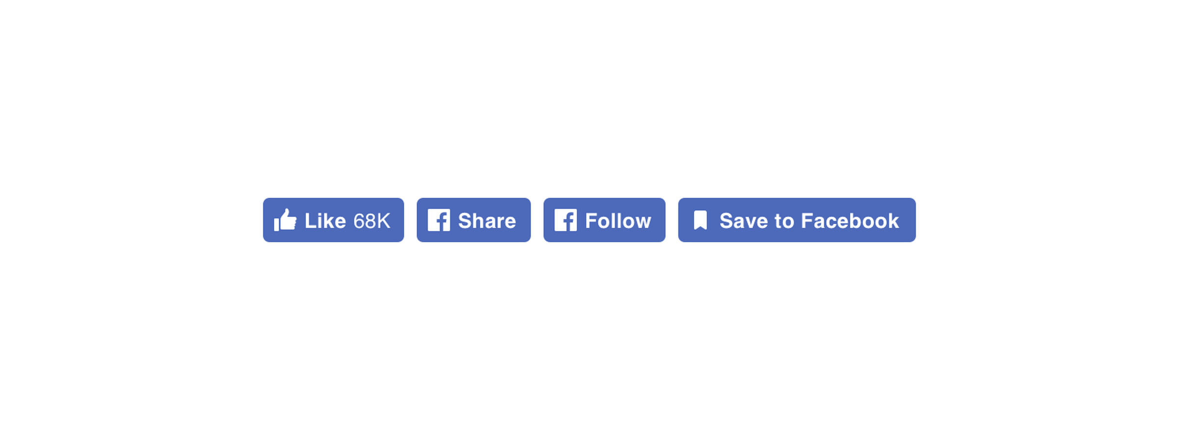 facebook social share buttons