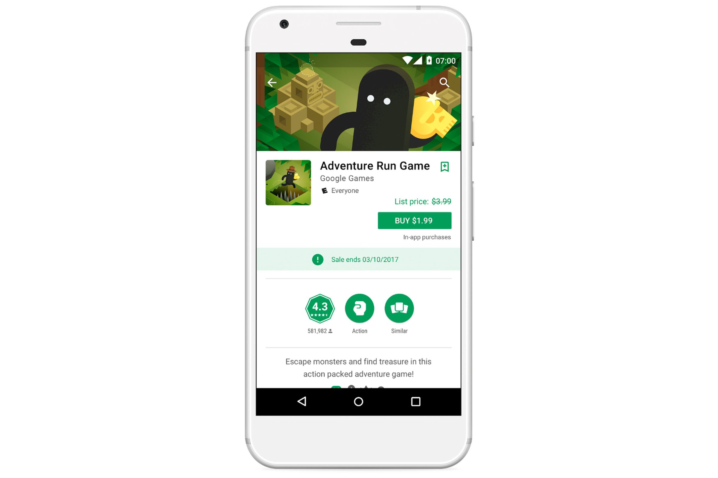 Google Play Store app sales