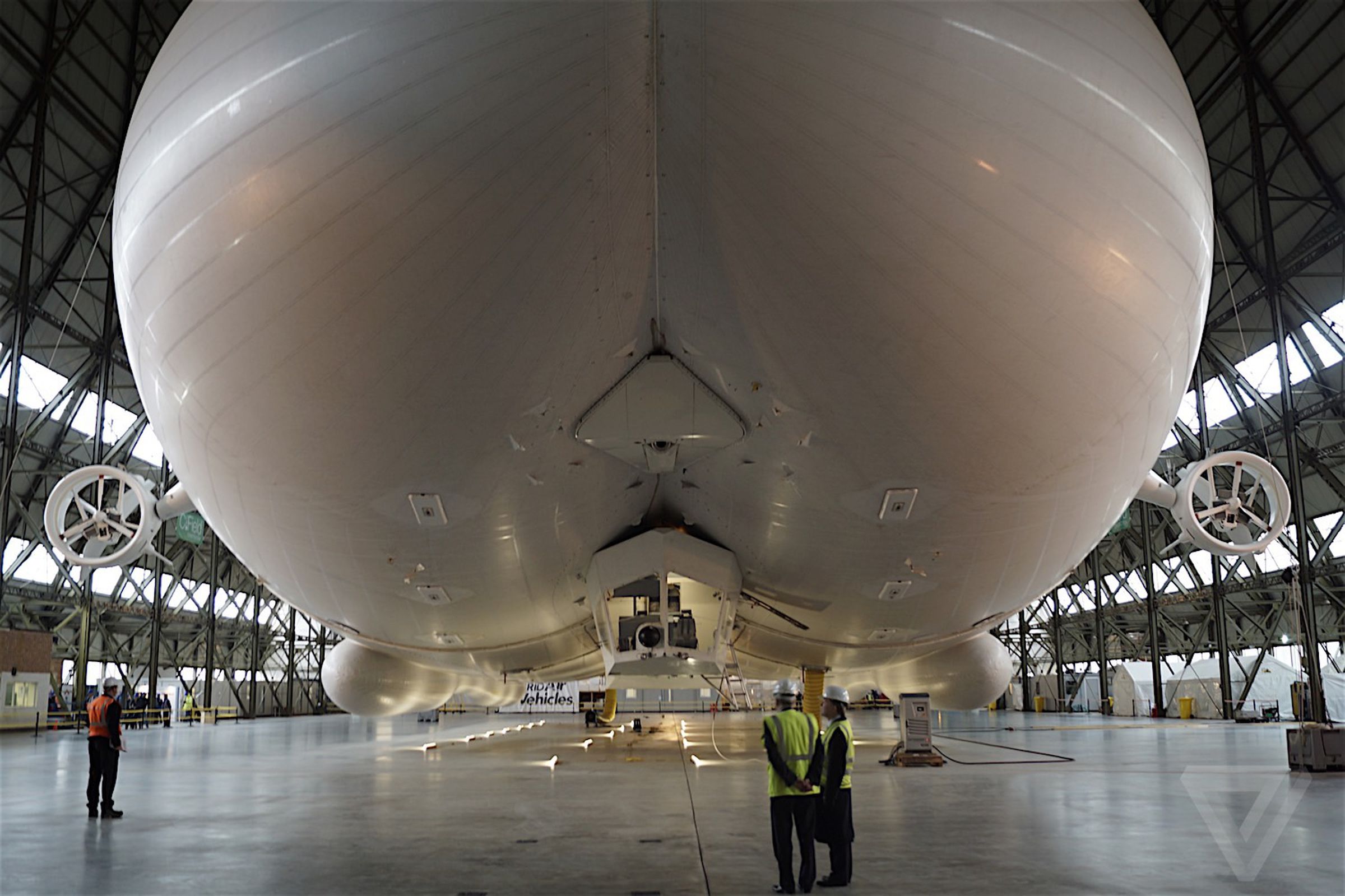 Airlander 10 fully assembled