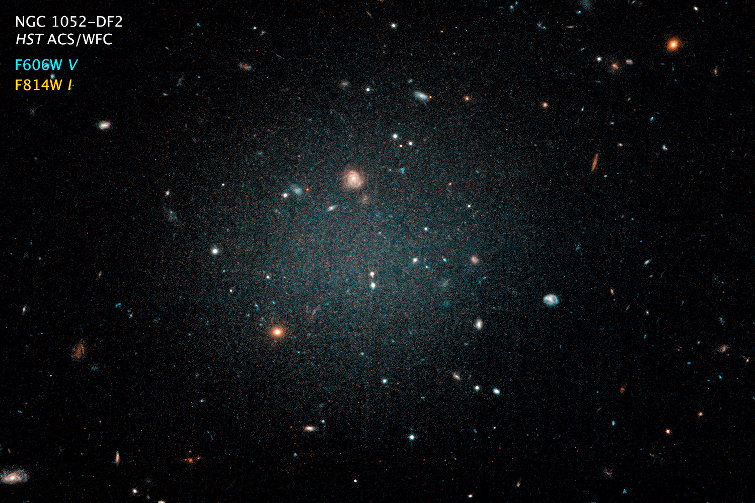 The galaxy NGC 1052–DF2.