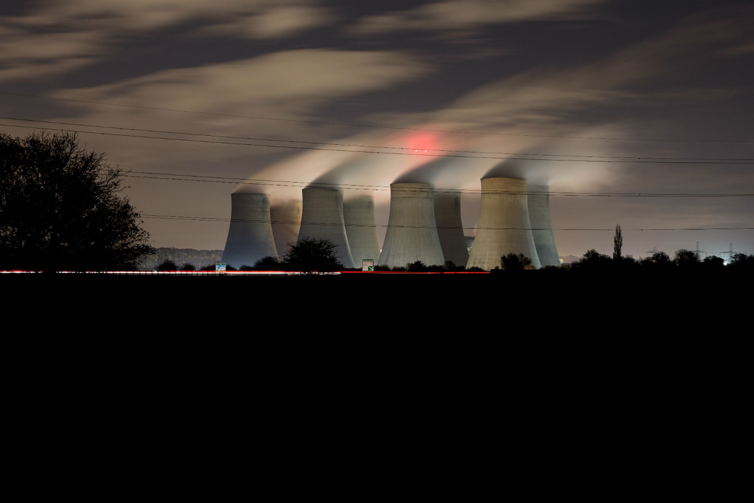 Drax coal power station in the United Kingdom