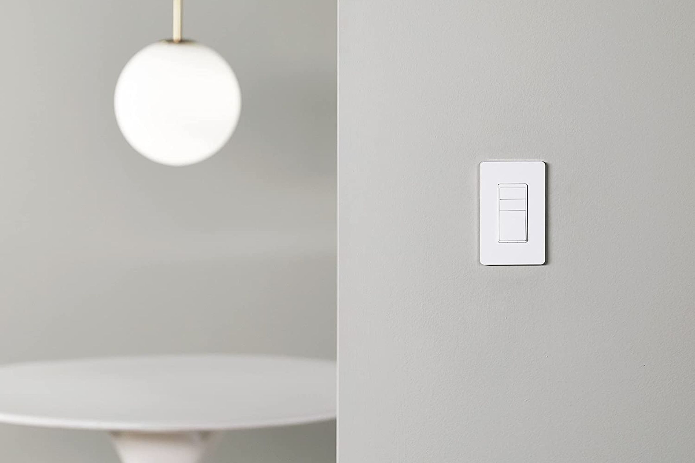 Amazon Basics new smart switches add simple smart control to existing lighting.