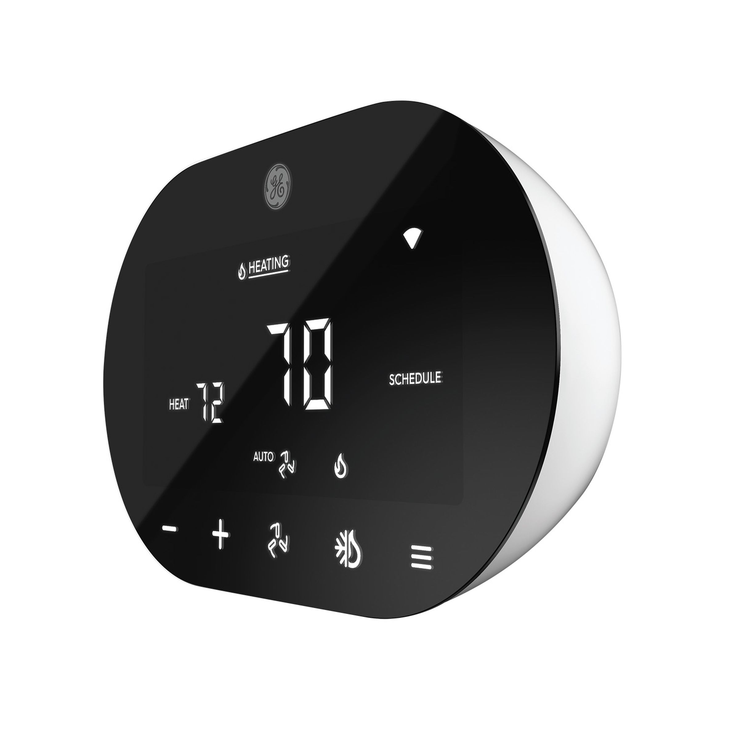 Cync’s new smart thermostat works with remote room sensors.