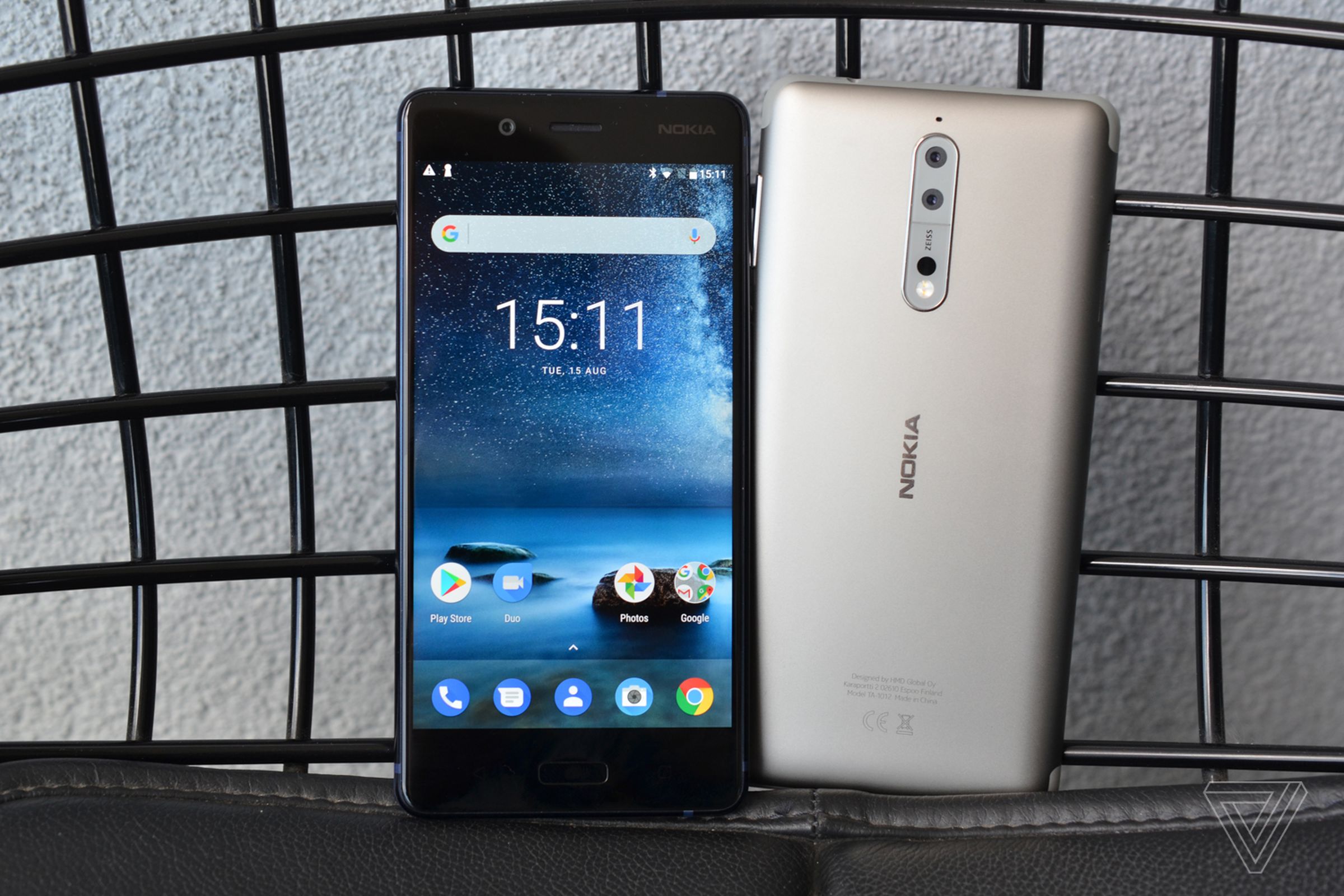 Nokia 8 Android phone