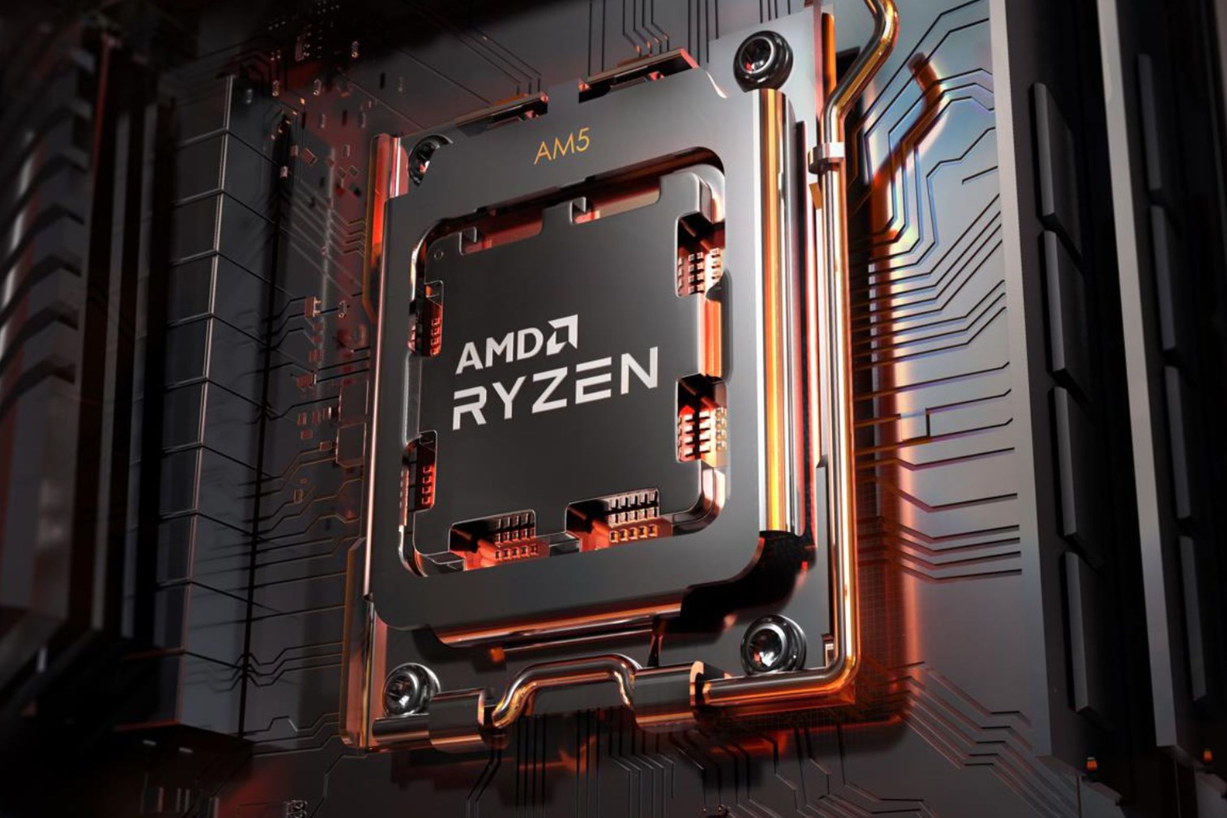 Illustration of one of AMD’s socketed desktop GPUs.