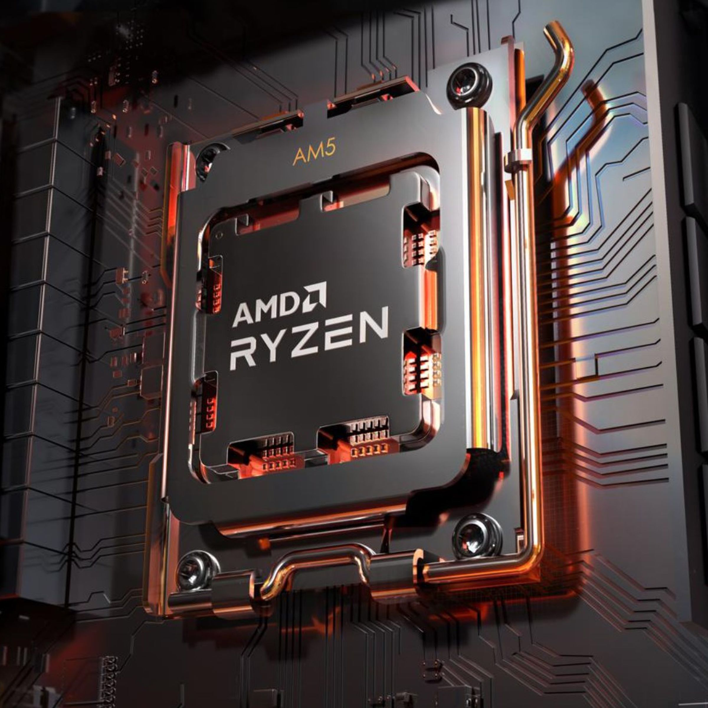 Illustration of one of AMD’s socketed desktop GPUs.