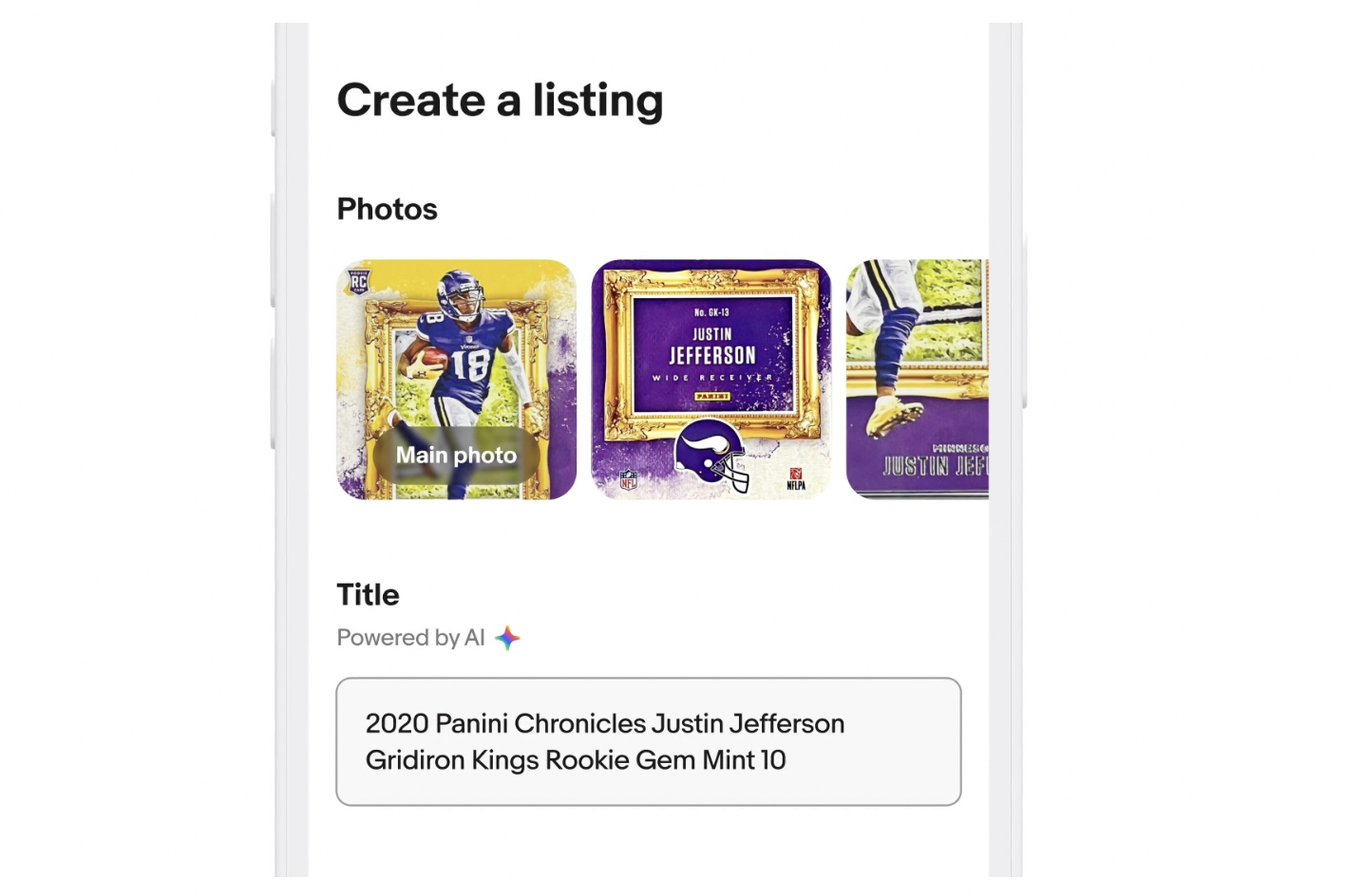 eBay’s AI-powered product listing tool uses uploaded images to fill in key information