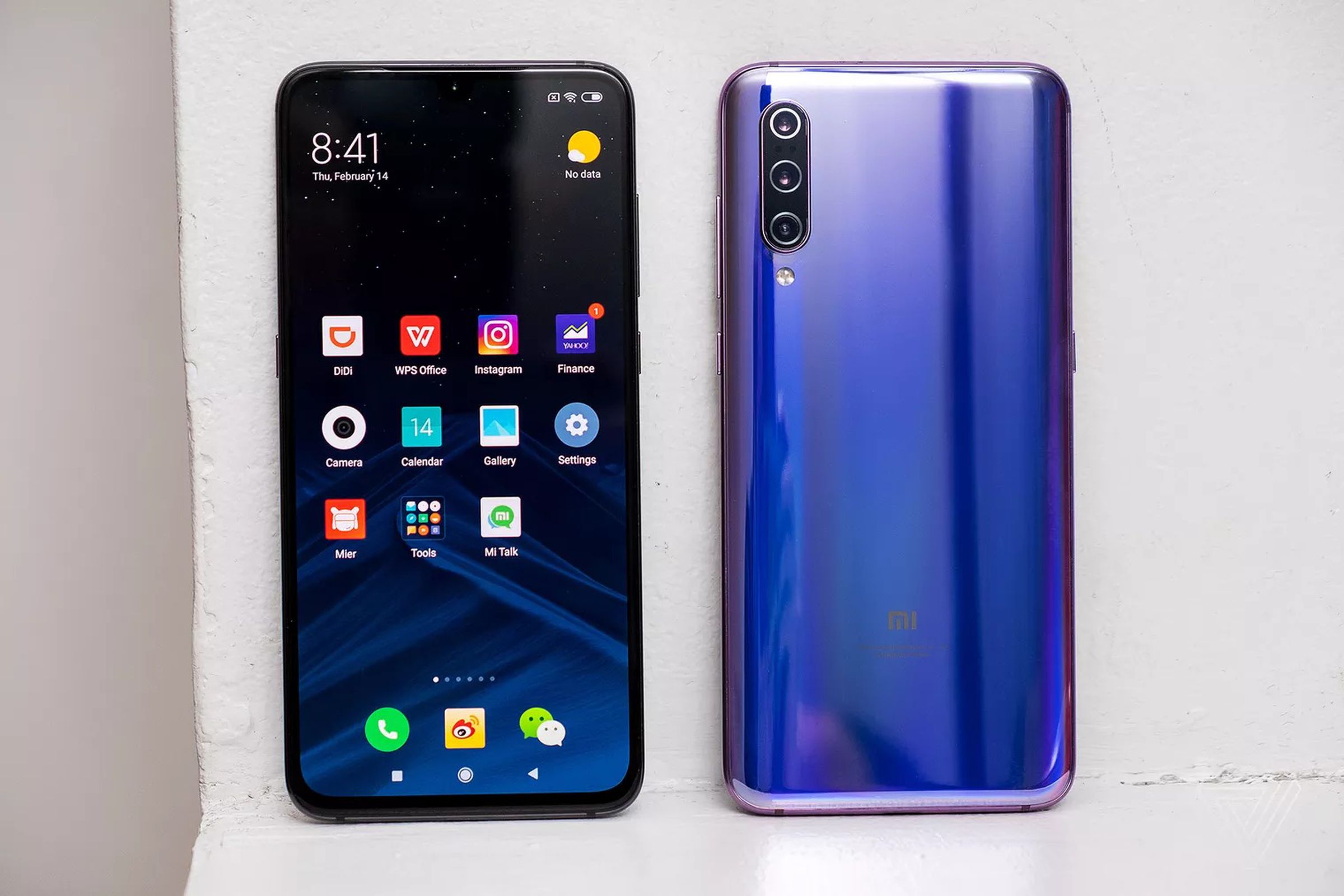 Xiaomi’s Mi 9, out this week in Europe for 449 euros. 